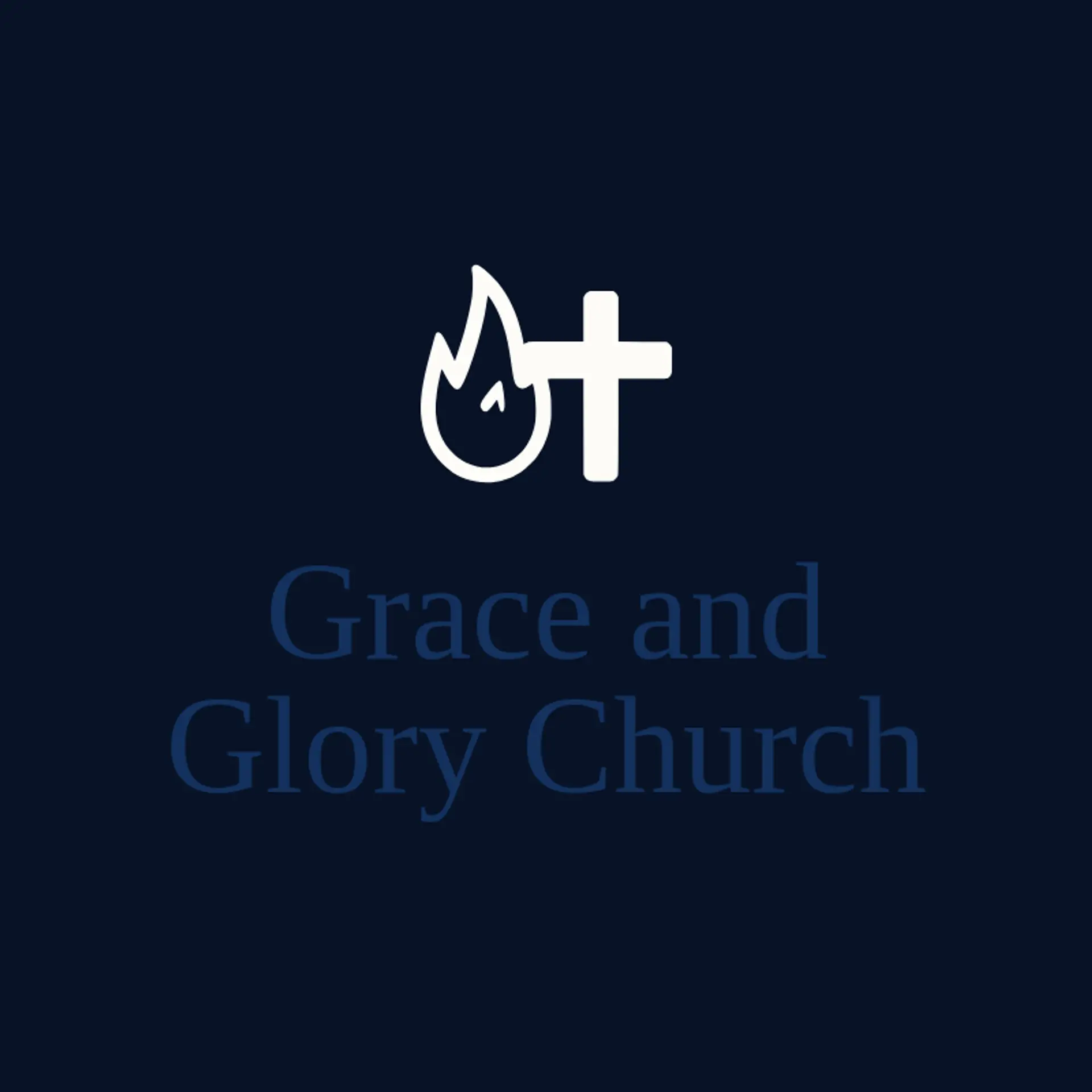 Grace and Glory Church logo for christian
