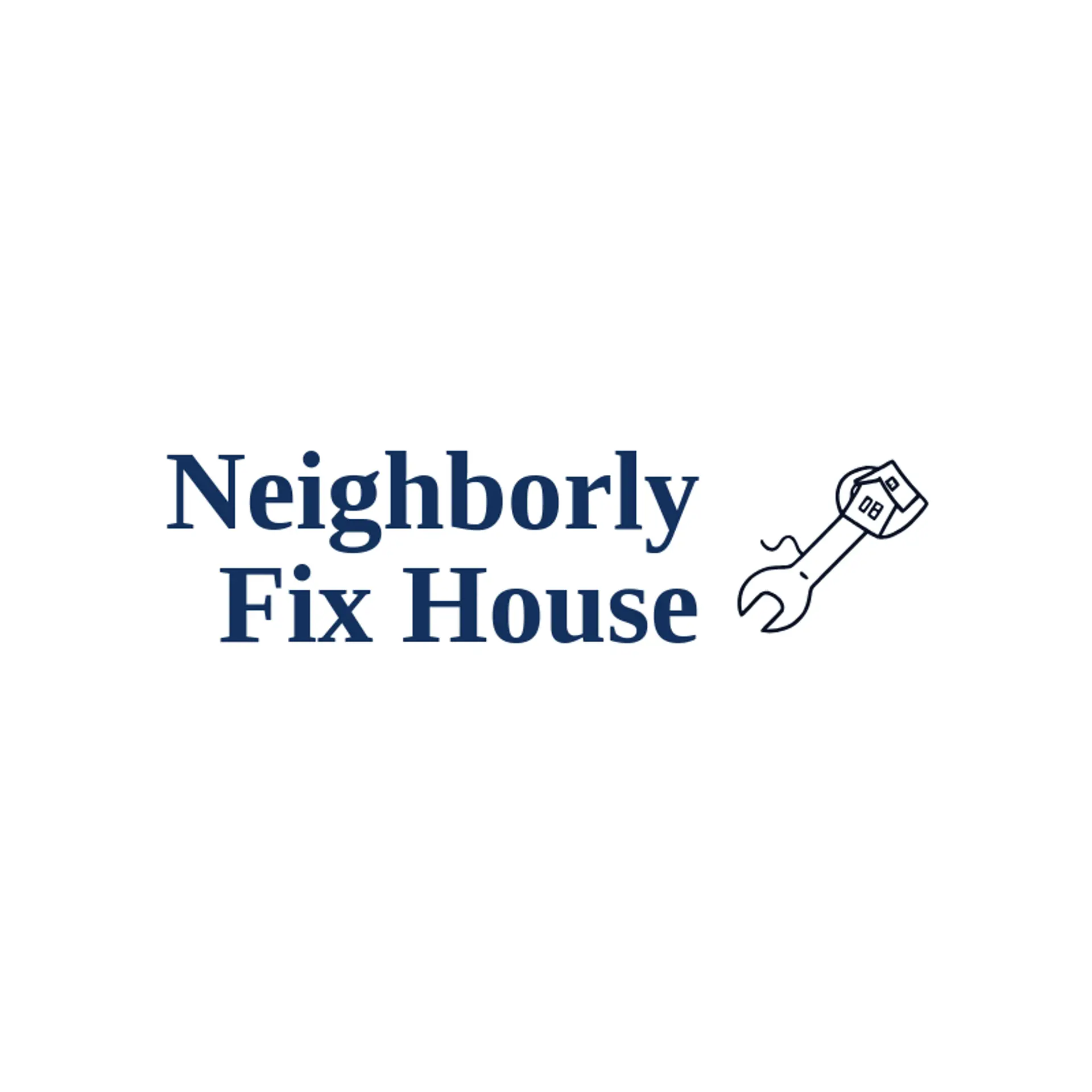 Neighborly Fix House logo for repair
