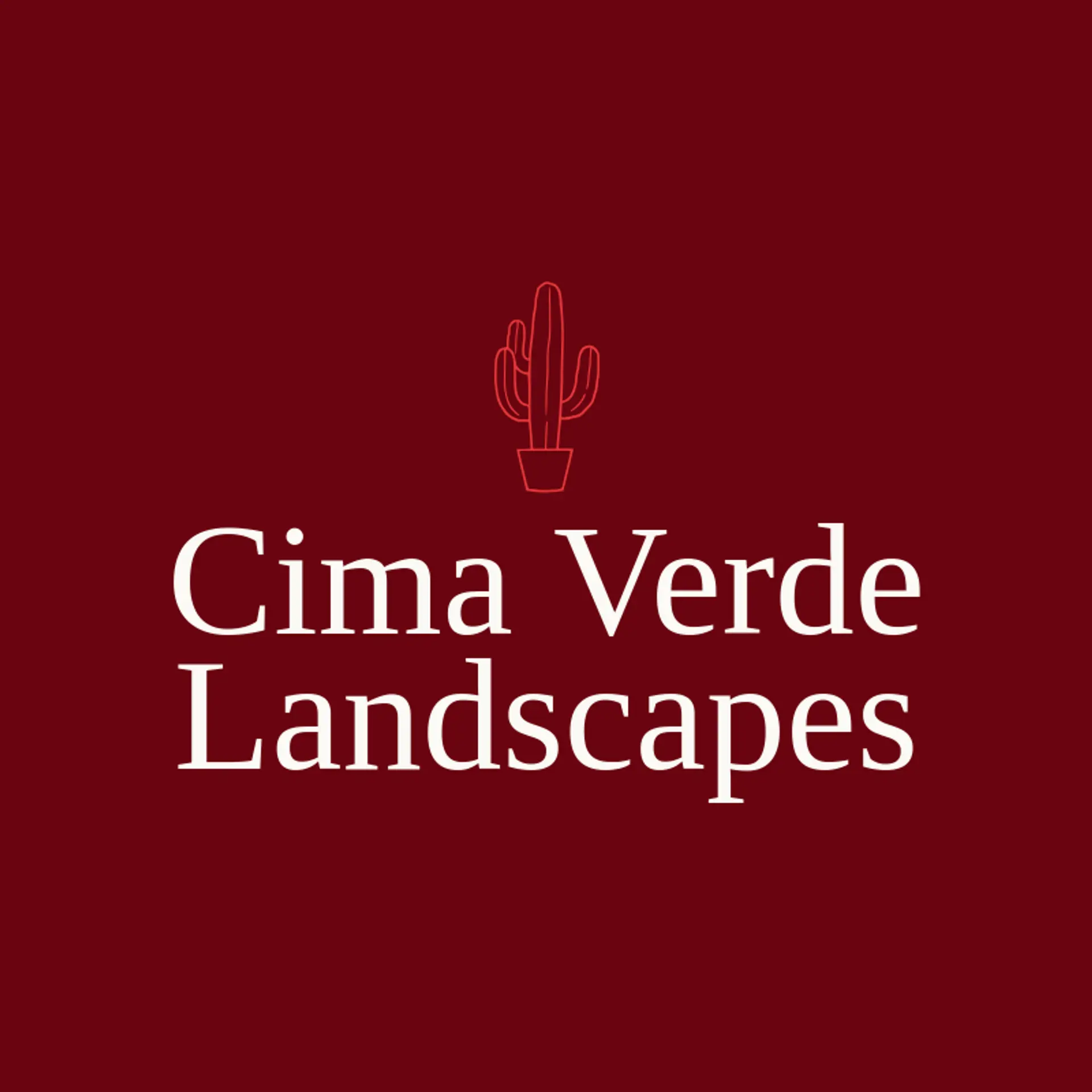 Cima Verde Landscapes logo for mexico