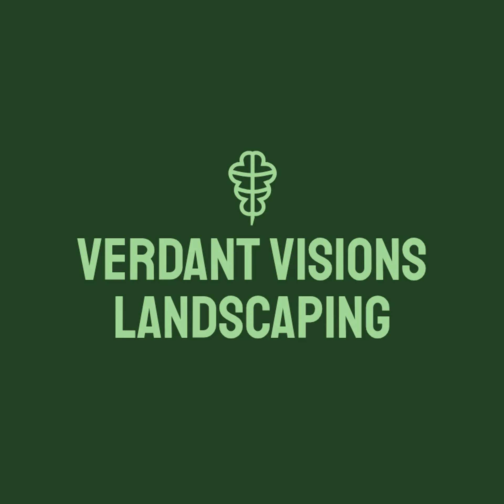 GreenCrest Landscaping logo for landscaping