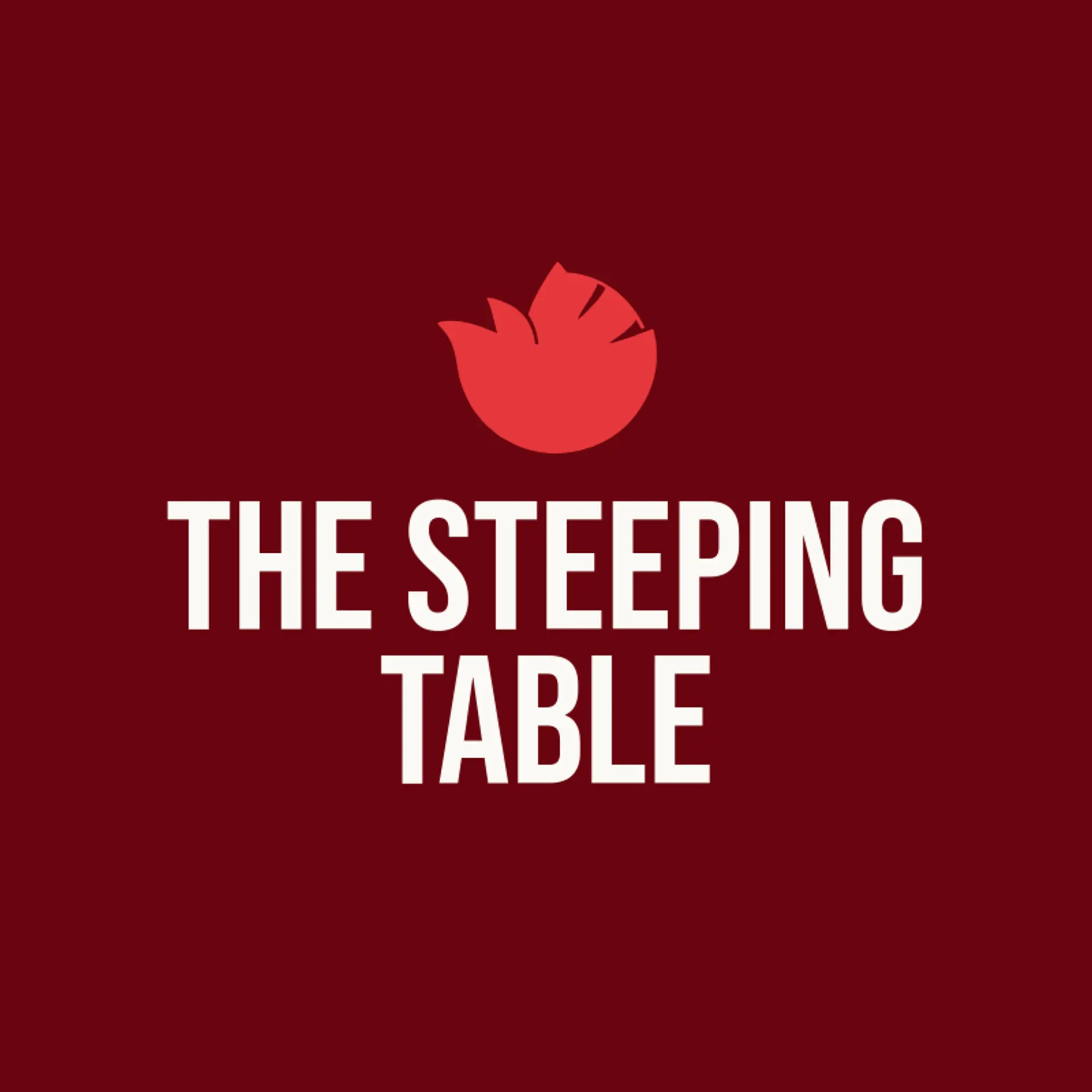 The Steeping Table logo for tea shop
