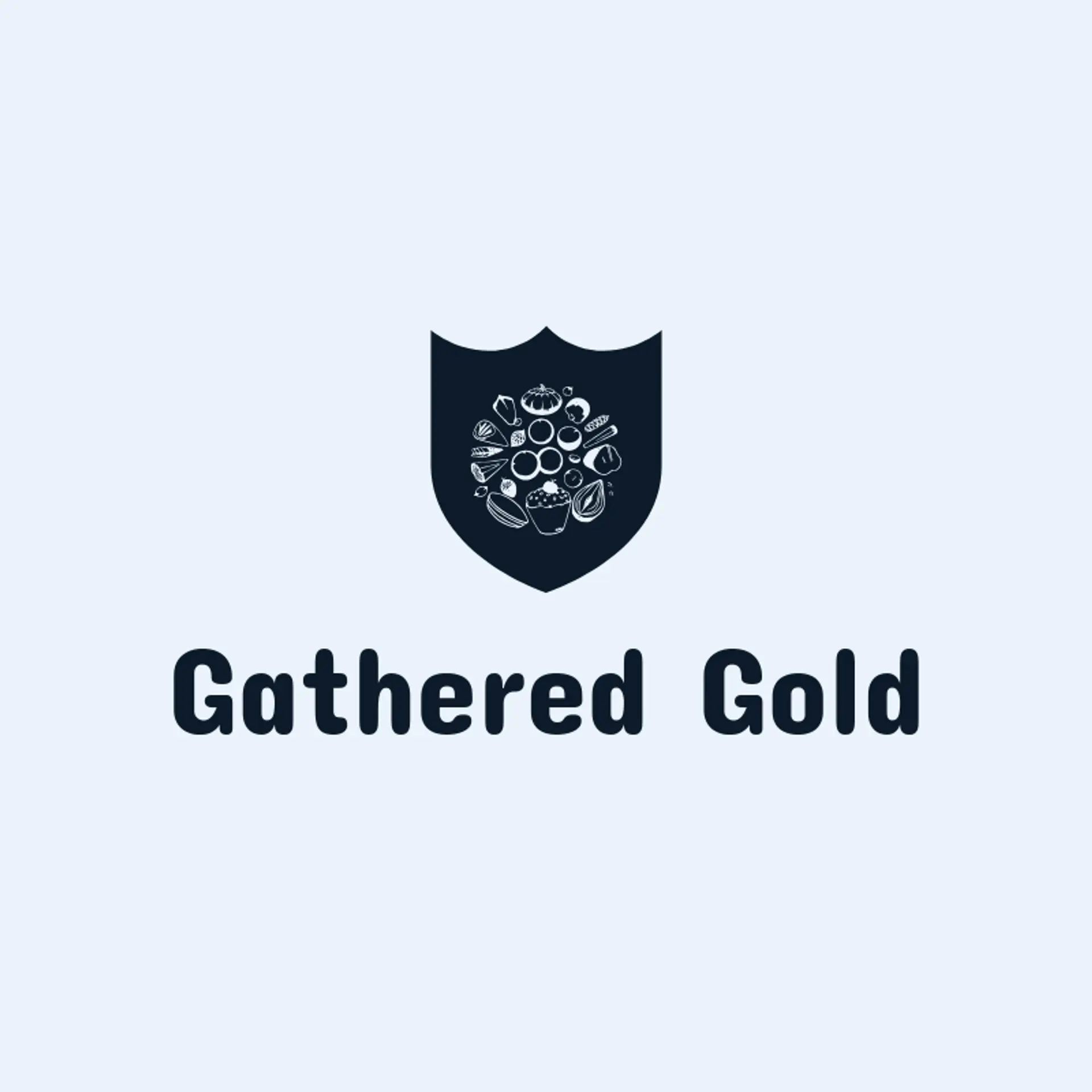 Gathered Gold logo for pumpkin