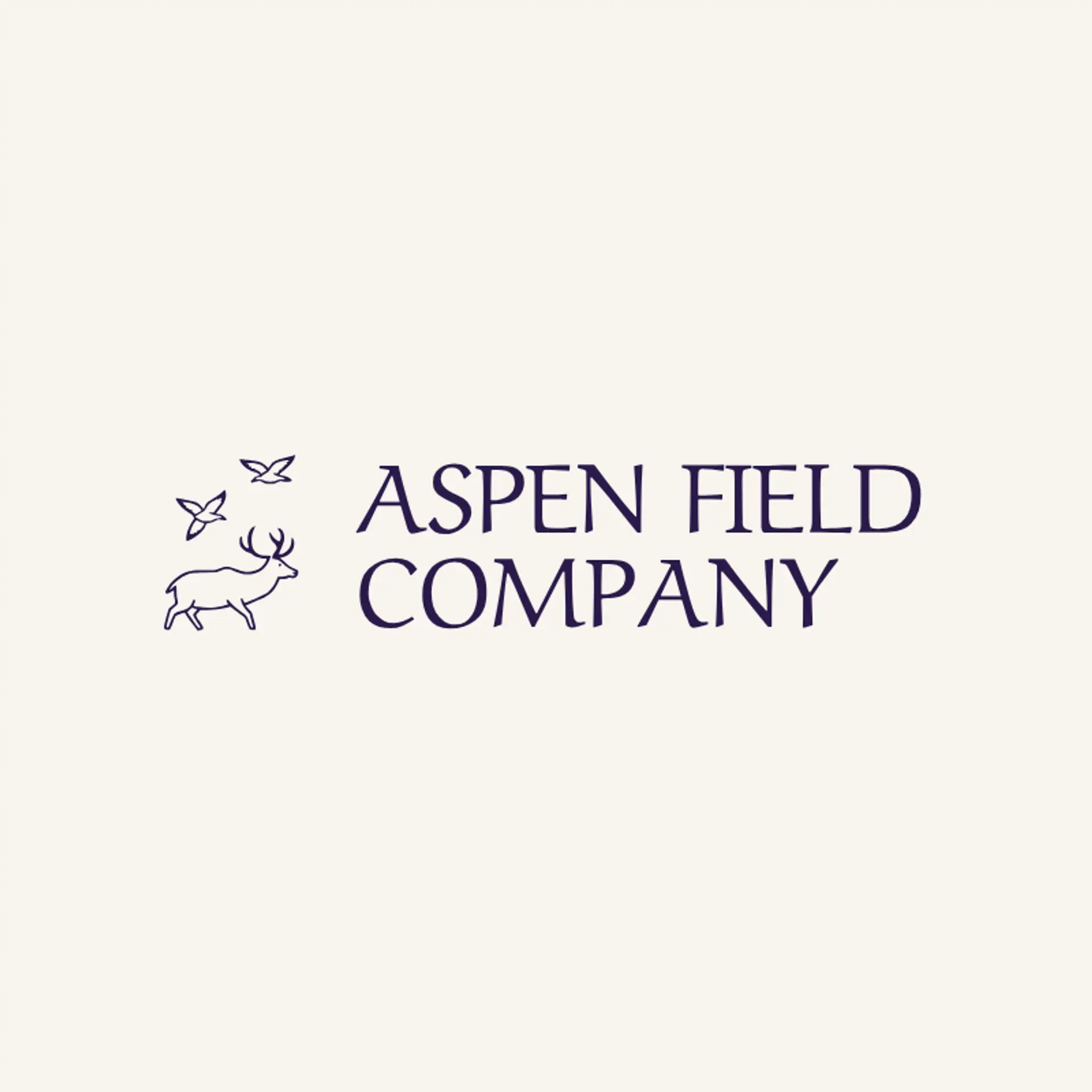 Aspen Field Company logo for buck