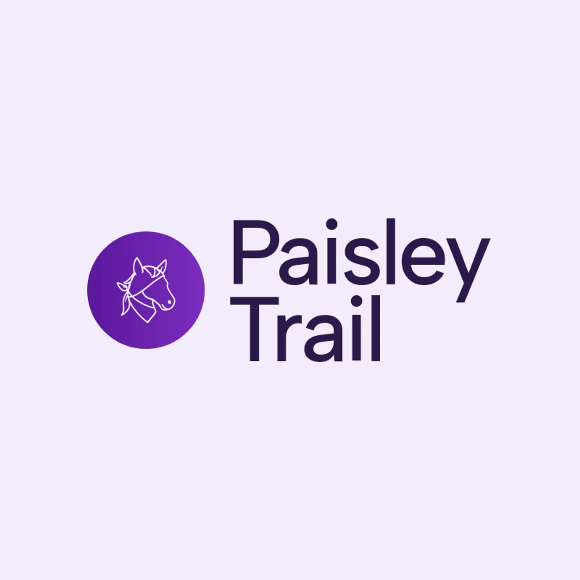 Paisley Trail logo for cowboy