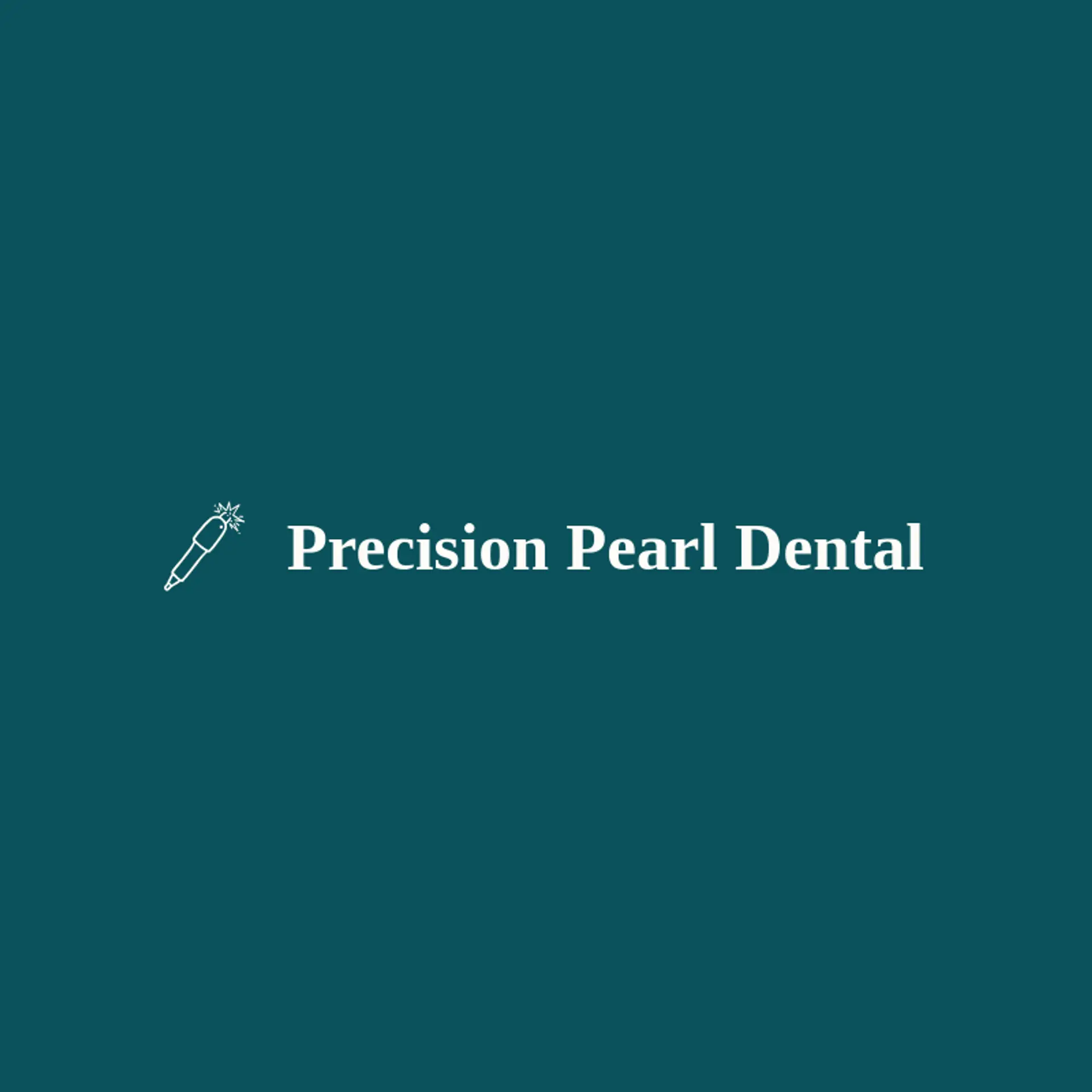 Precision Pearl Dental logo for dentist