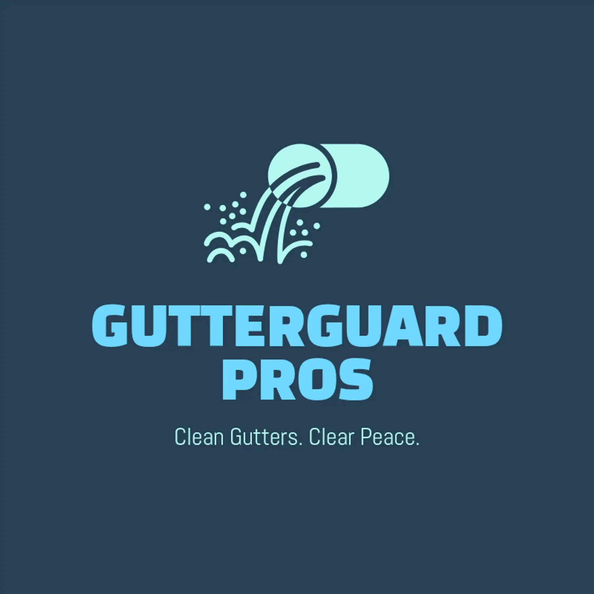 GutterGuard Pros logo for gutter cleaning