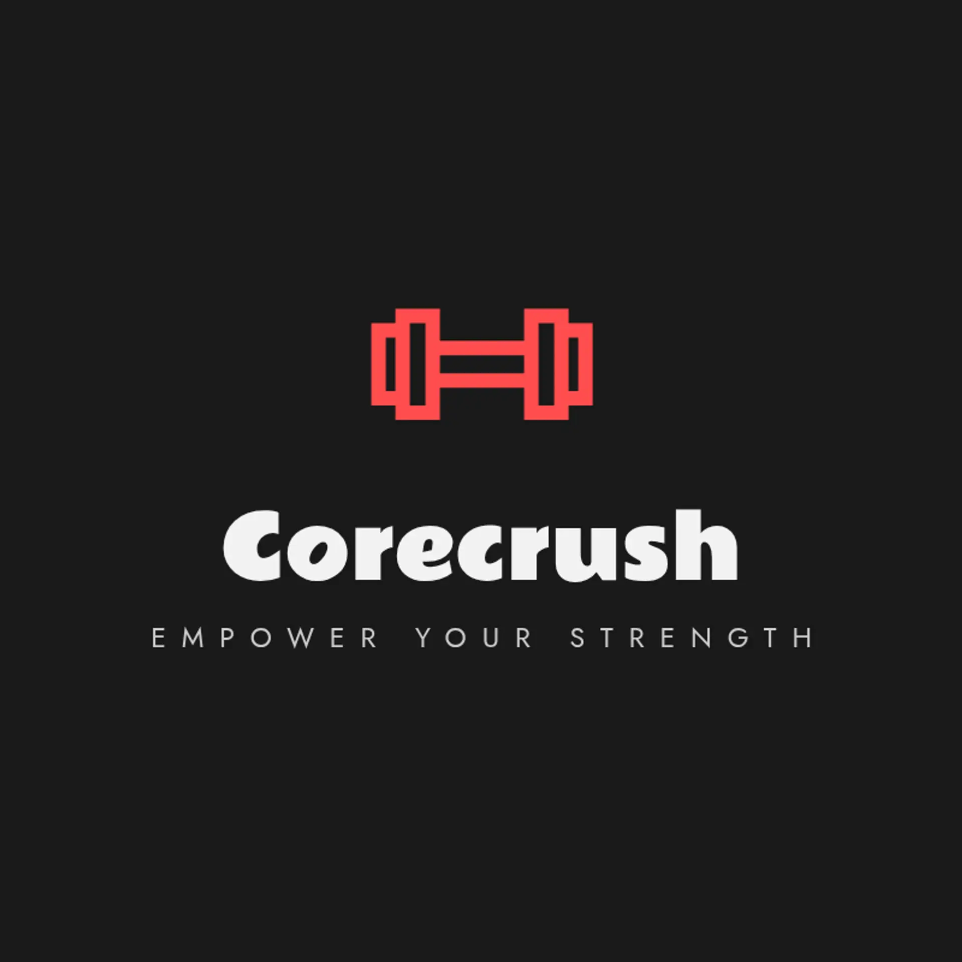 CoreCrush logo for fitness