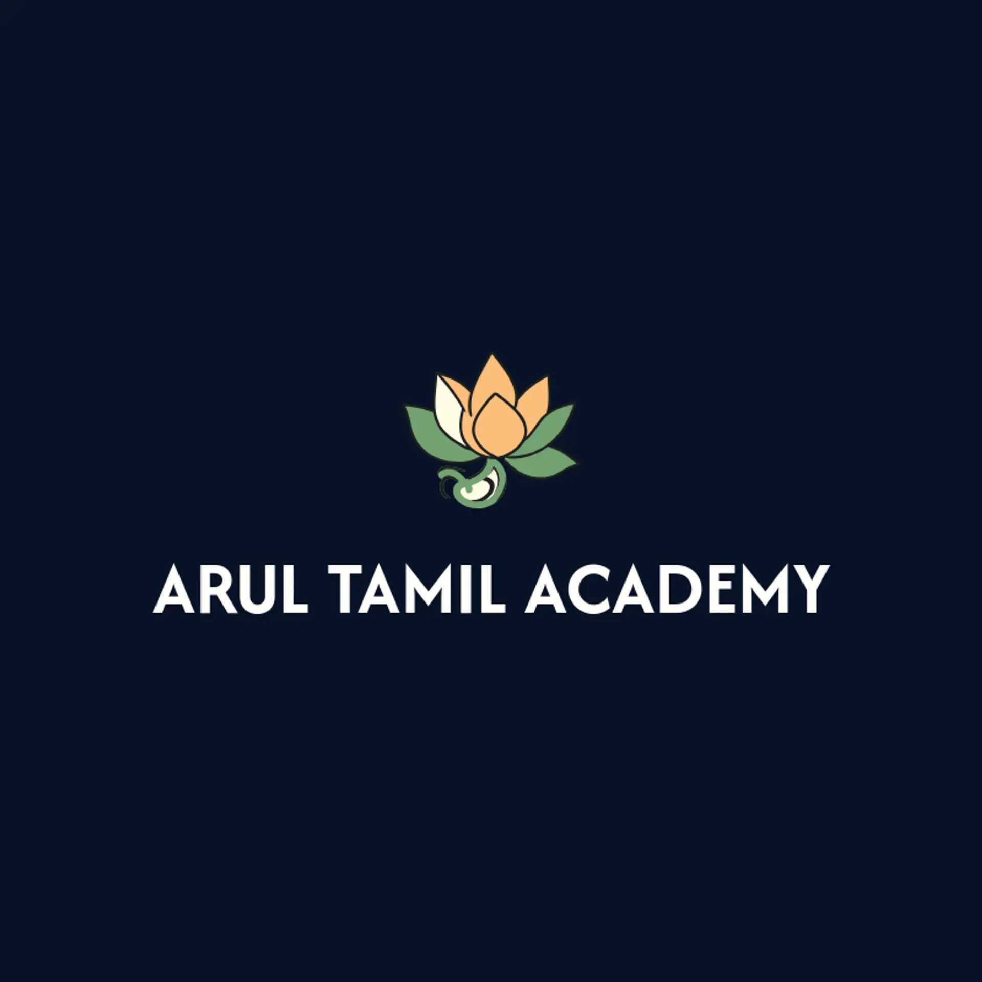 Arul Tamil Academy logo for tamil