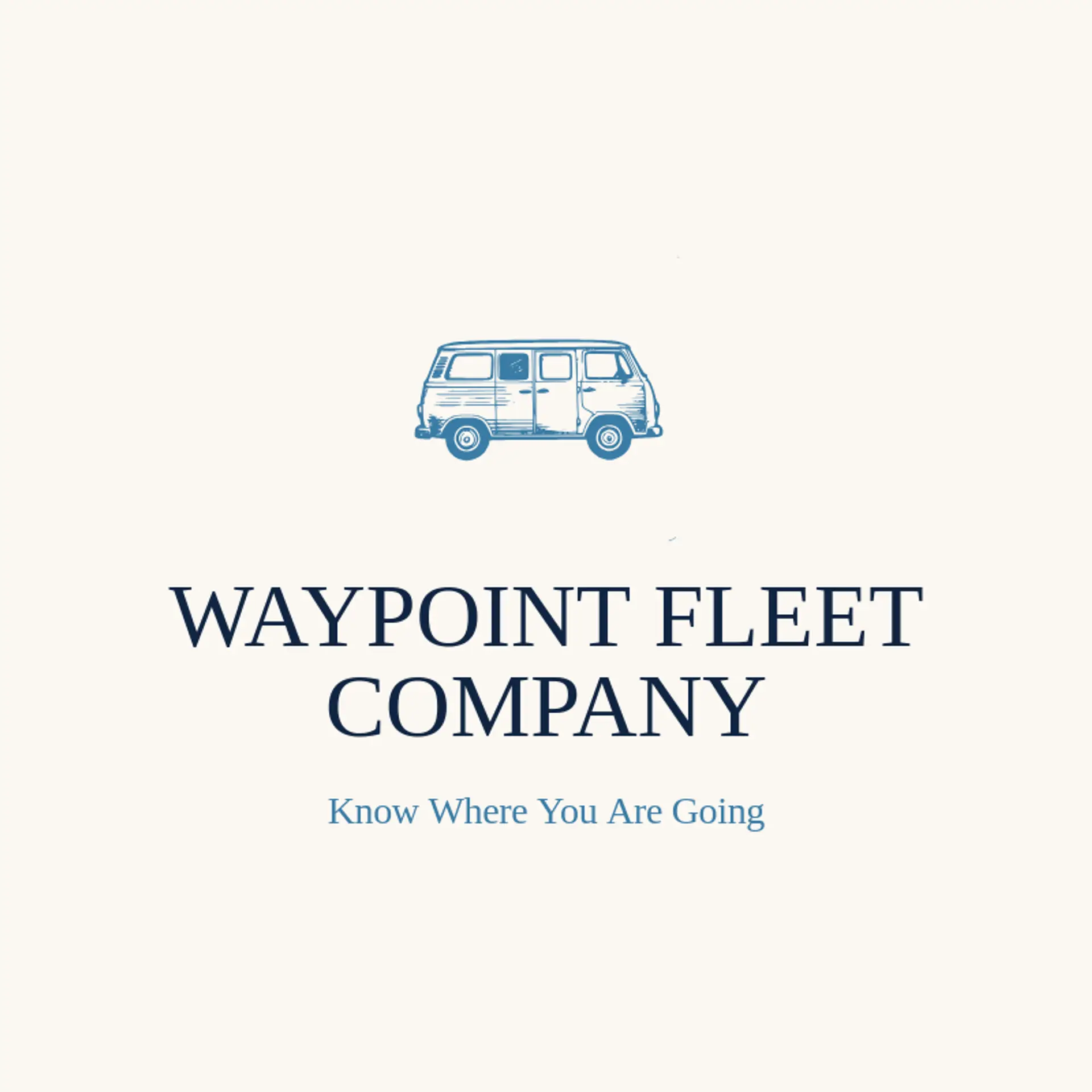 Waypoint Fleet Company logo for fleet