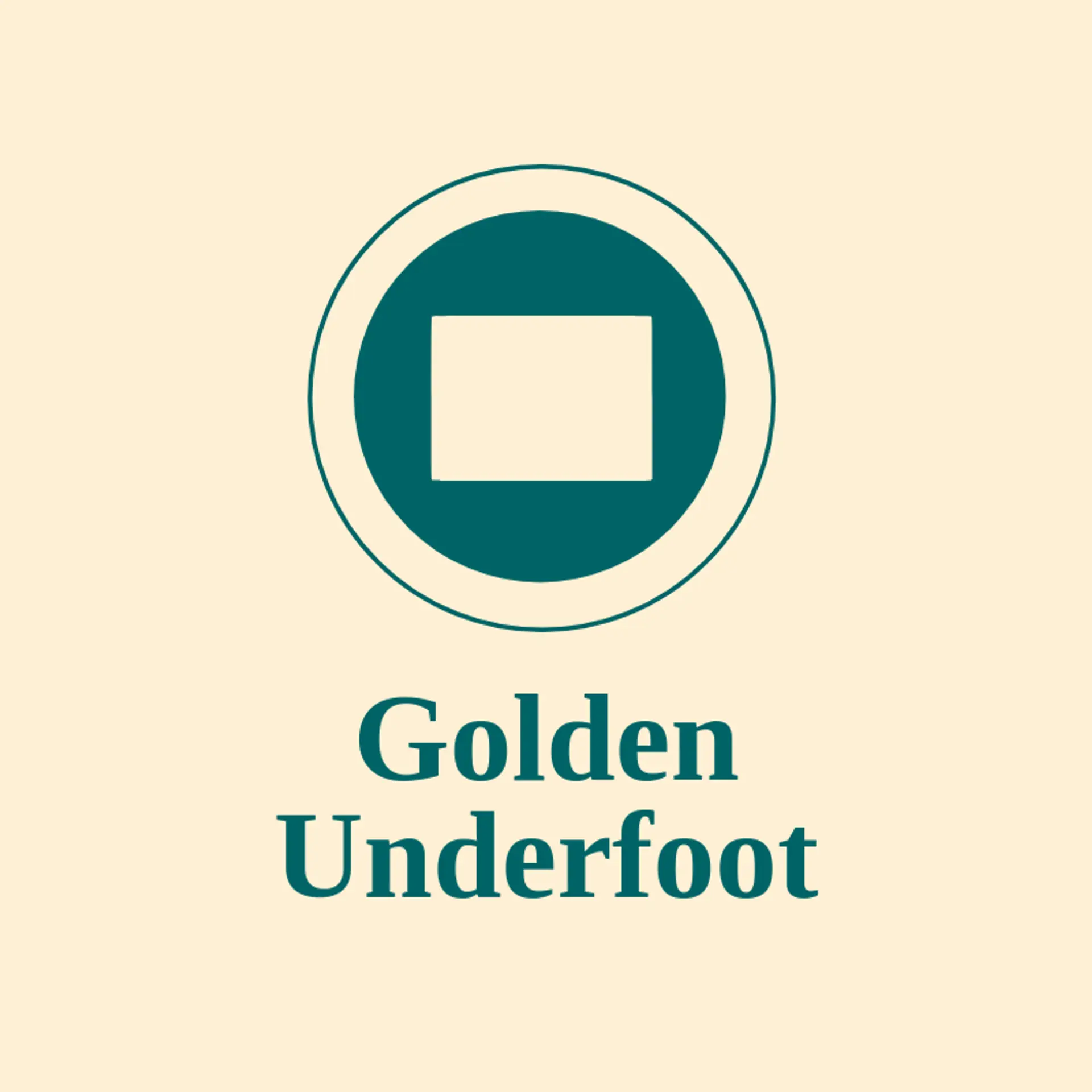 Golden Underfoot logo for carpet