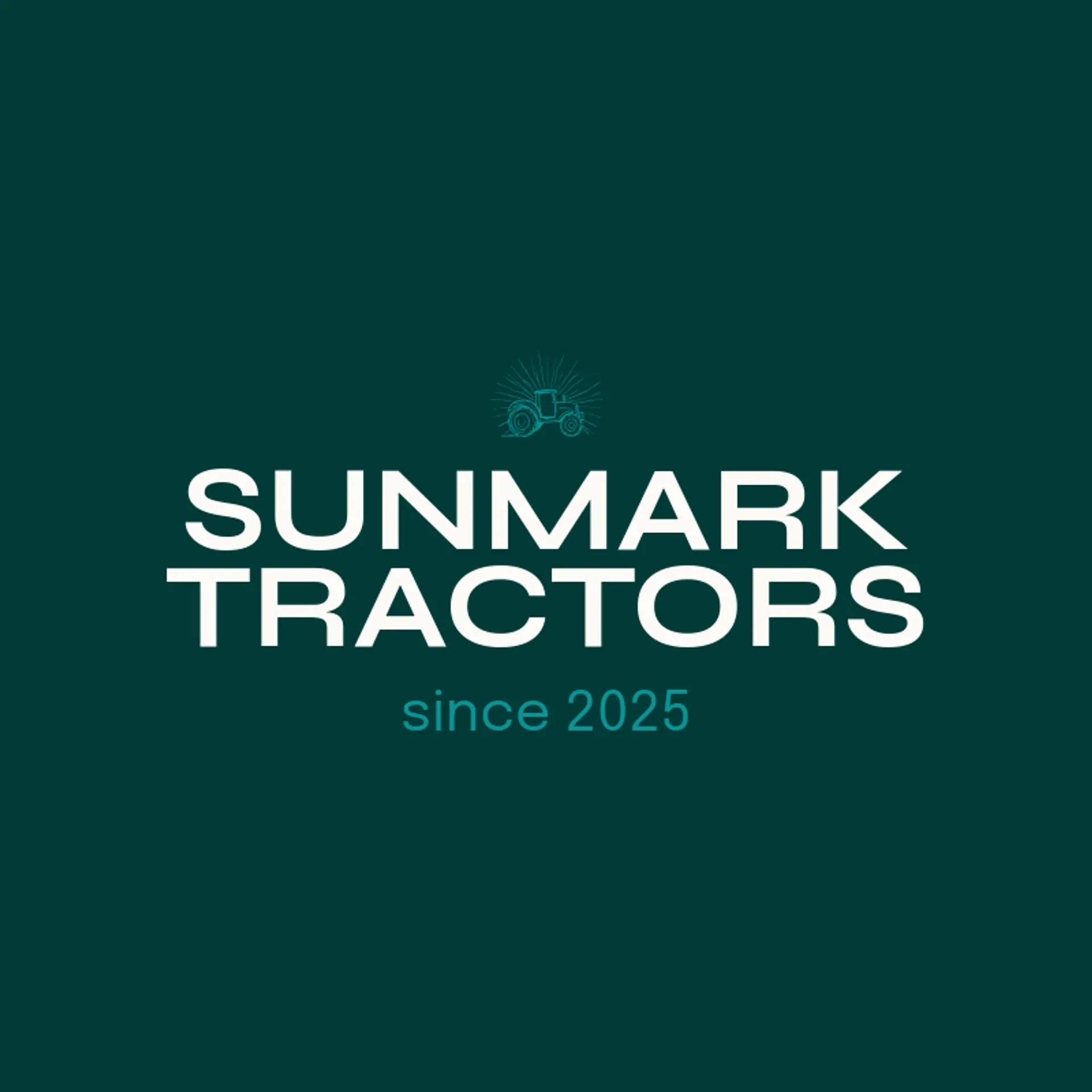 Sunmark Tractors logo for tractor