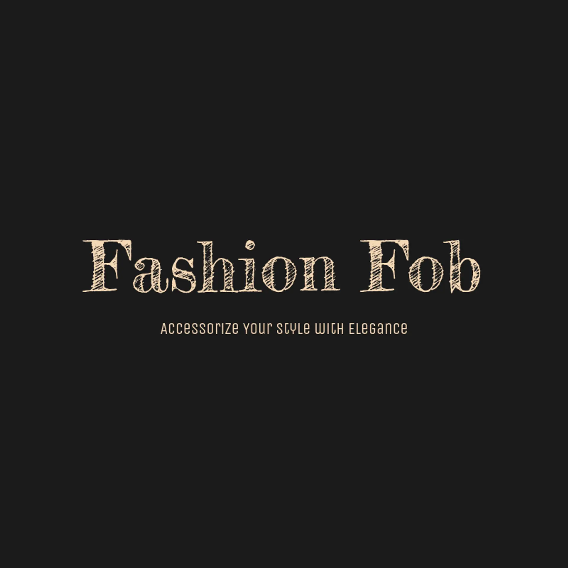 Fashion Fob logo for fashion accessories