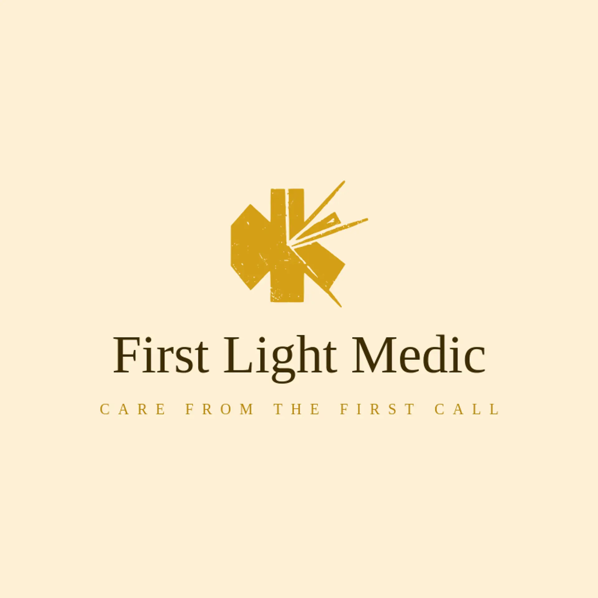First Light Medic logo for medic