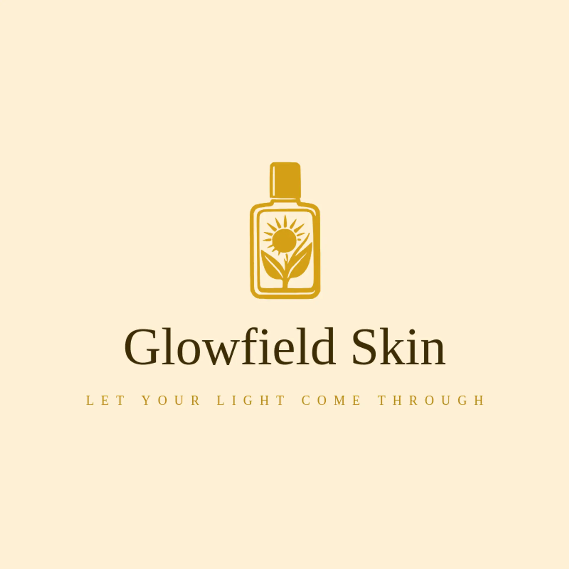 Glowfield Skin logo for cosmetics