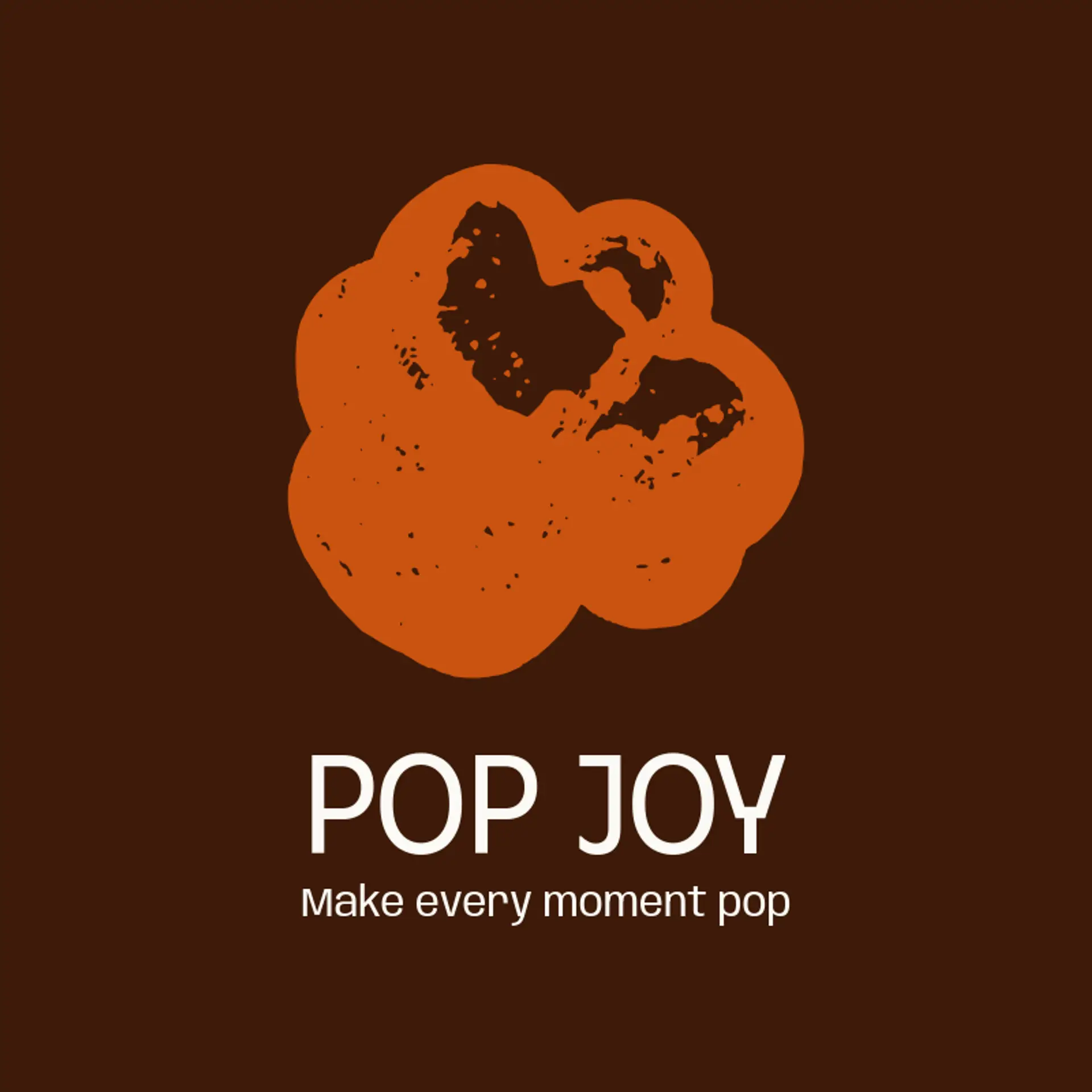 Pop Joy logo for snack