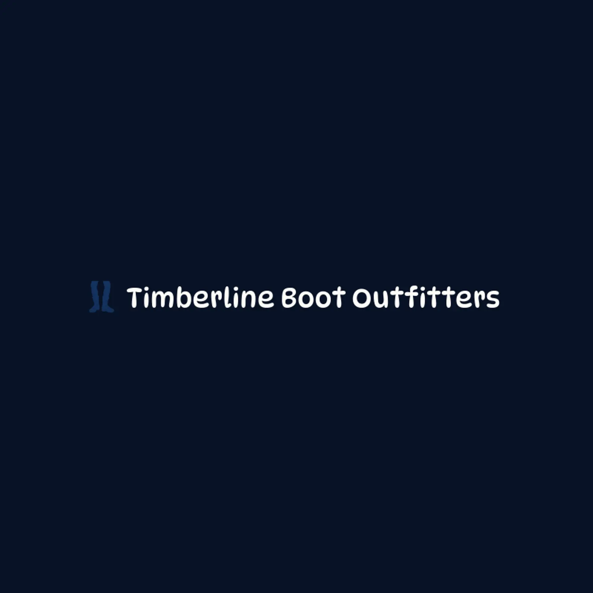 Timberline Boot Outfitters logo for boots