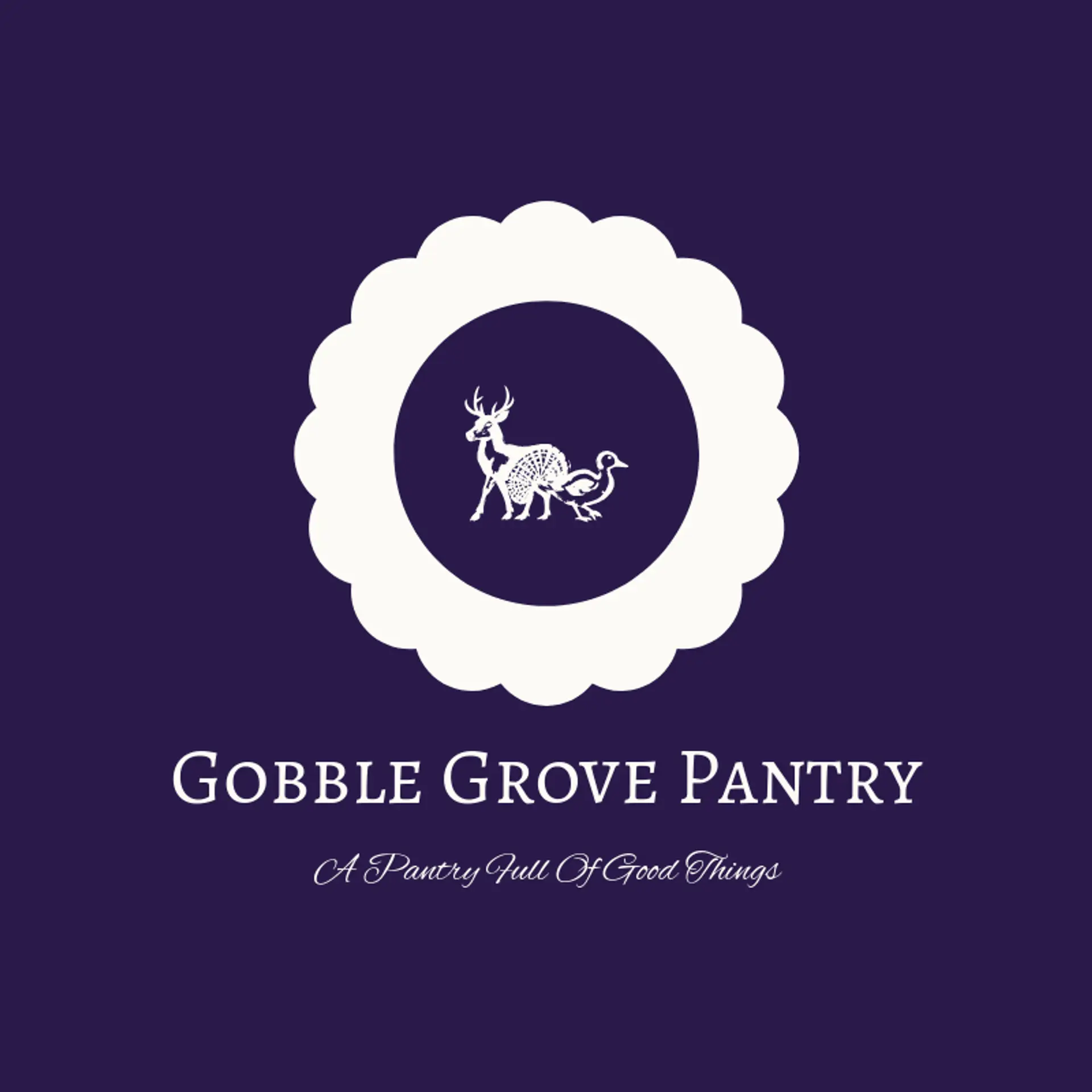 Gobble Grove Pantry logo for turkey