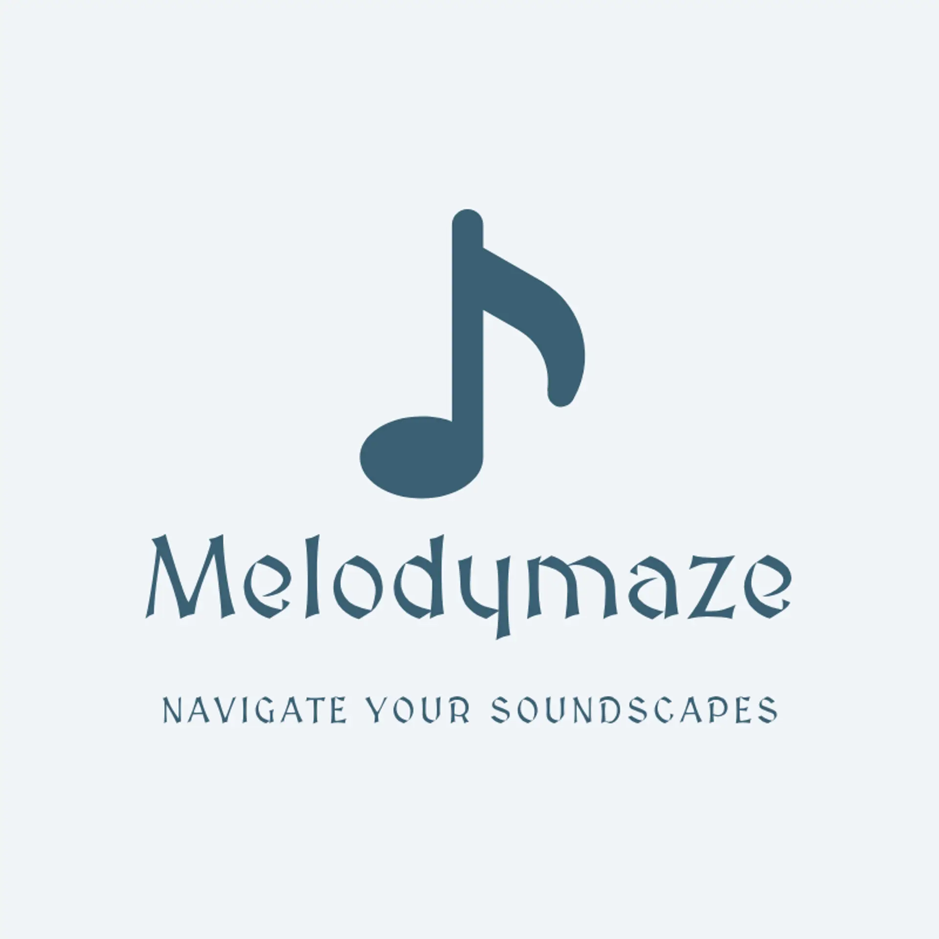 MelodyMaze logo for cool music