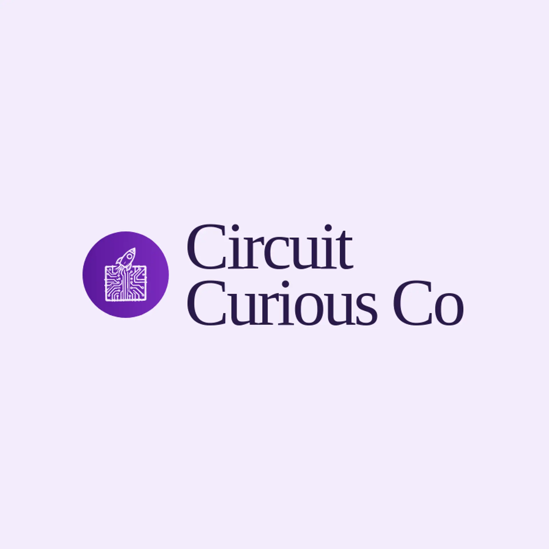 Circuit Curious Co logo for nerd