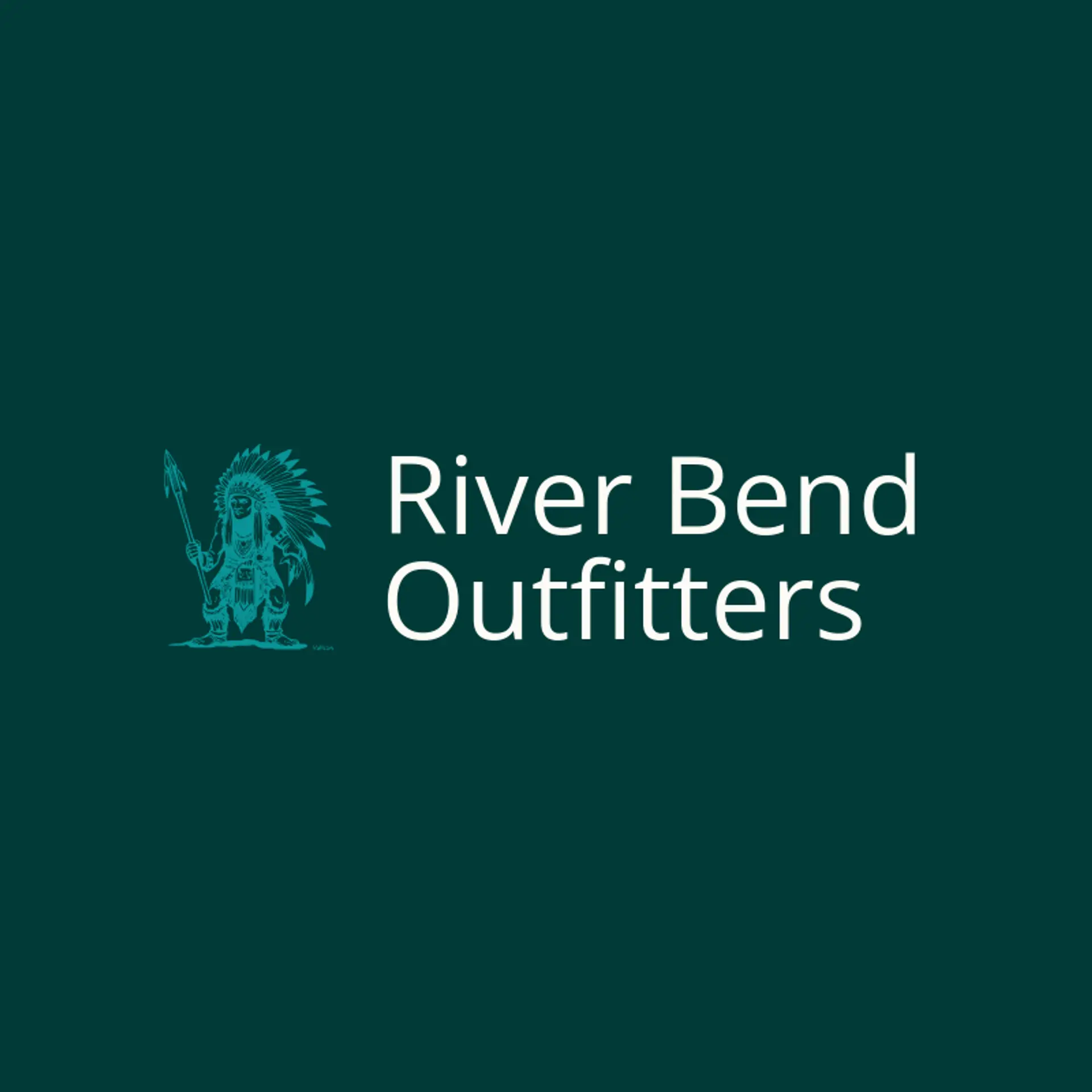 River Bend Outfitters logo for native