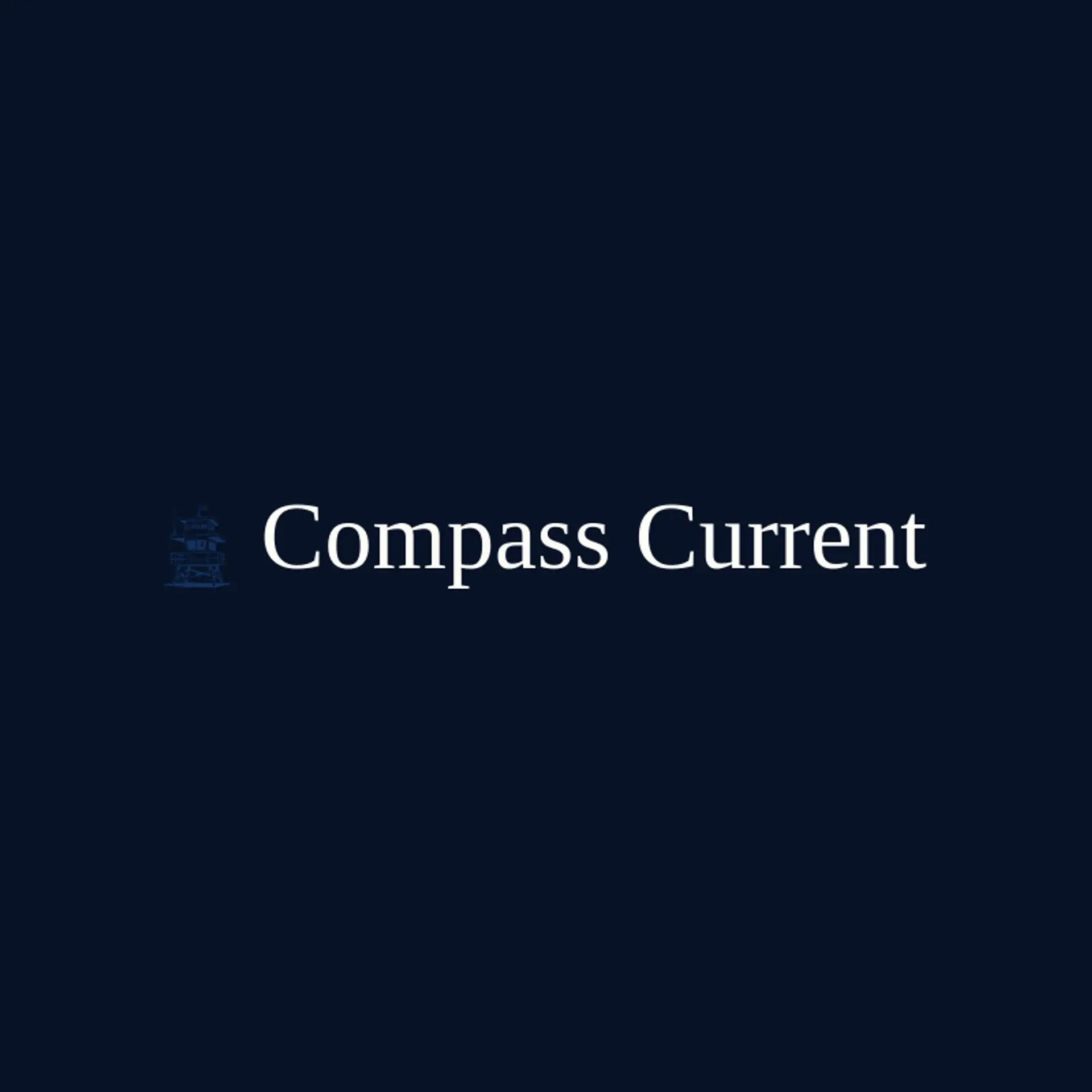 Compass Current logo for coast guard