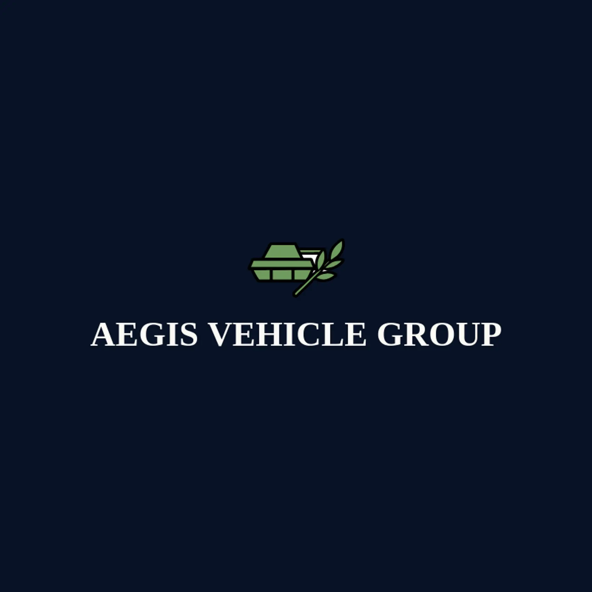 Aegis Vehicle Group logo for tank
