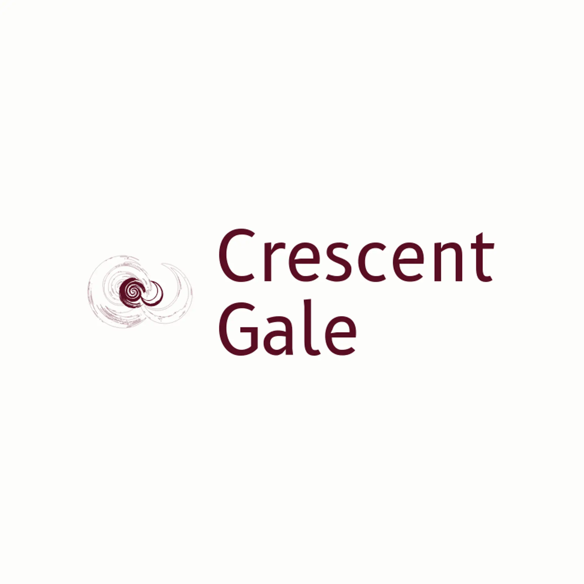 Crescent Gale logo for hurricane