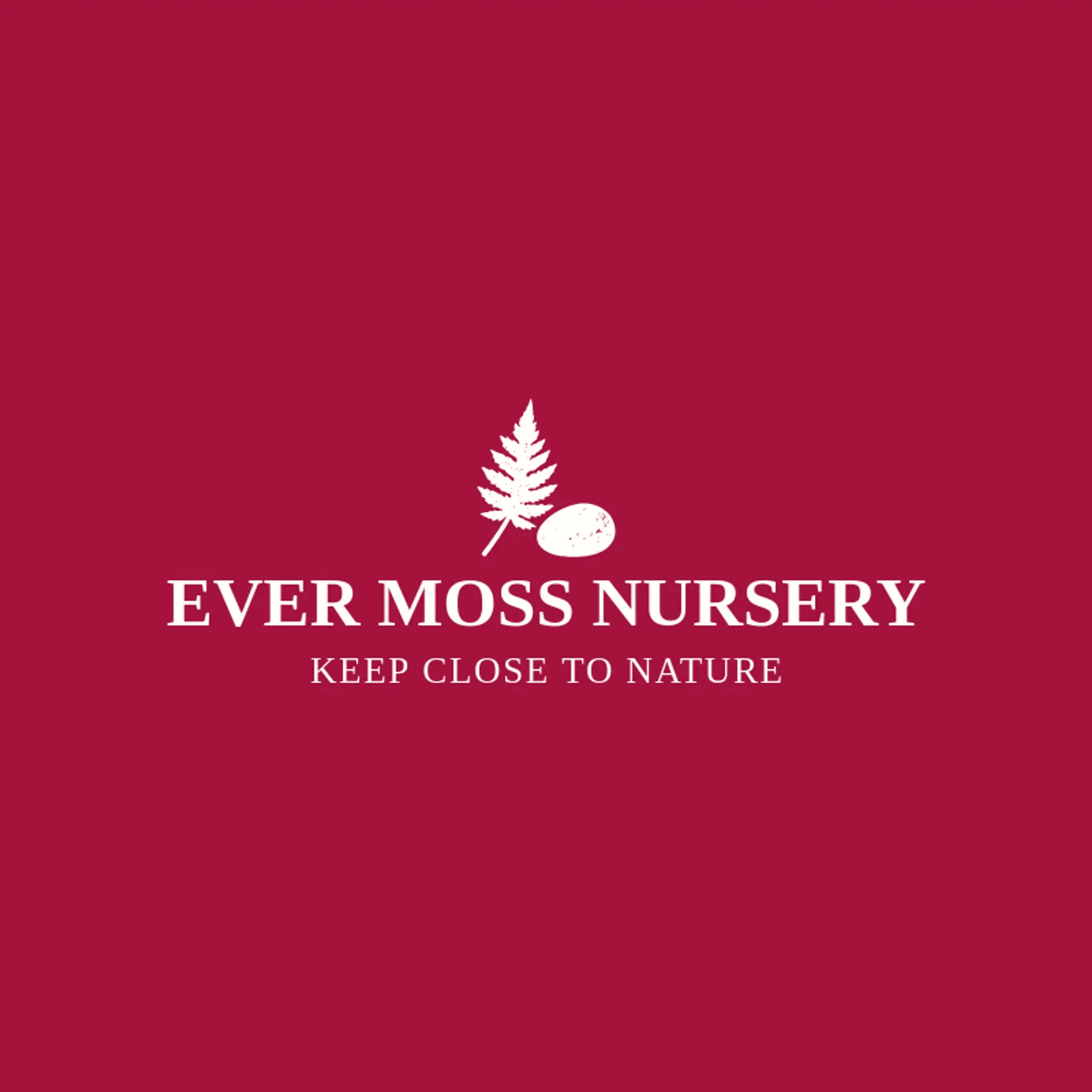 Ever Moss Nursery logo for fern