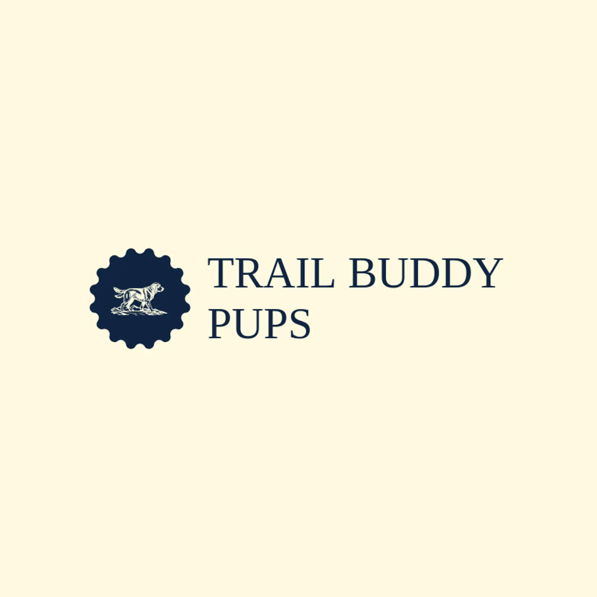 Trail Buddy Pups logo for dog walking