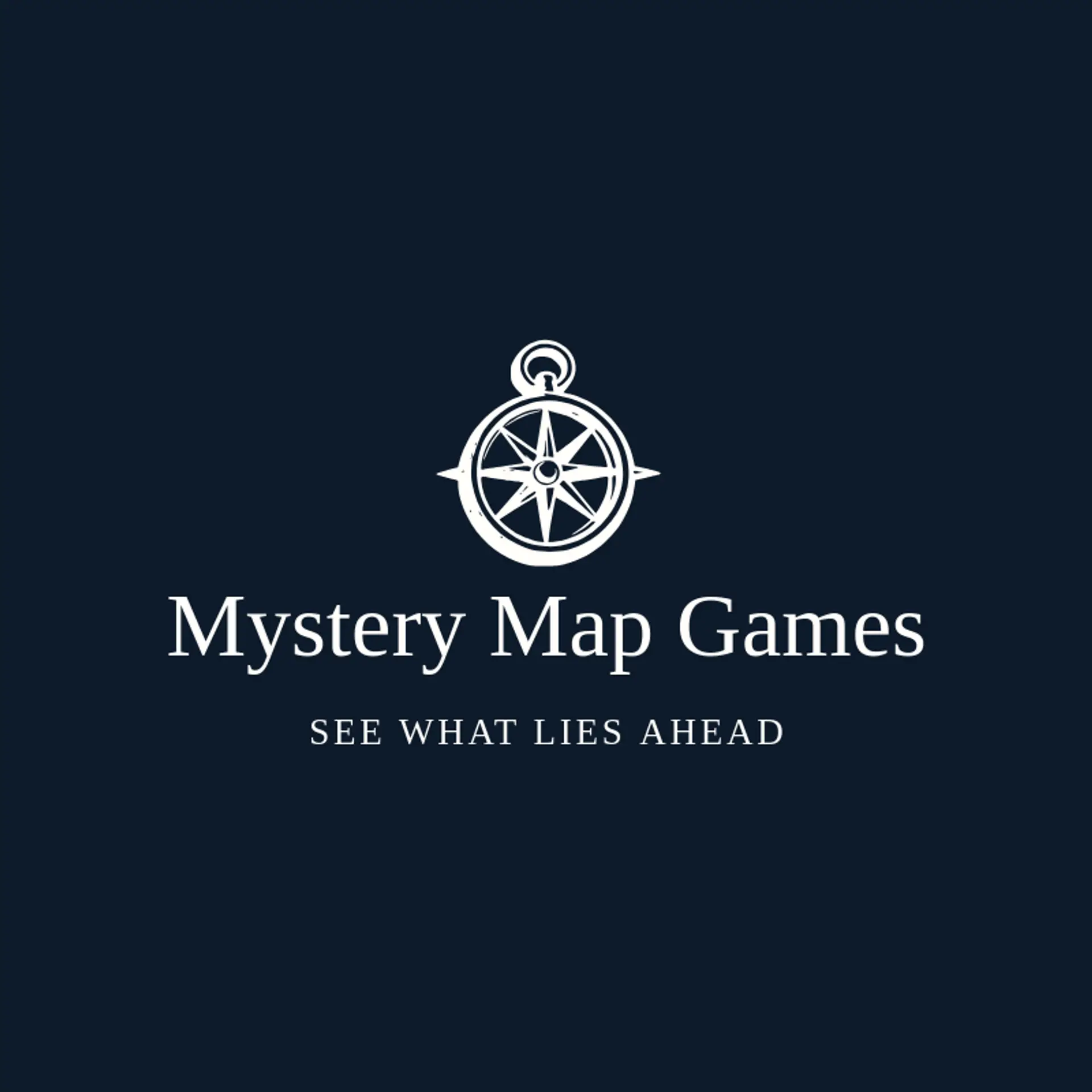 Mystery Map Games logo for pixelated