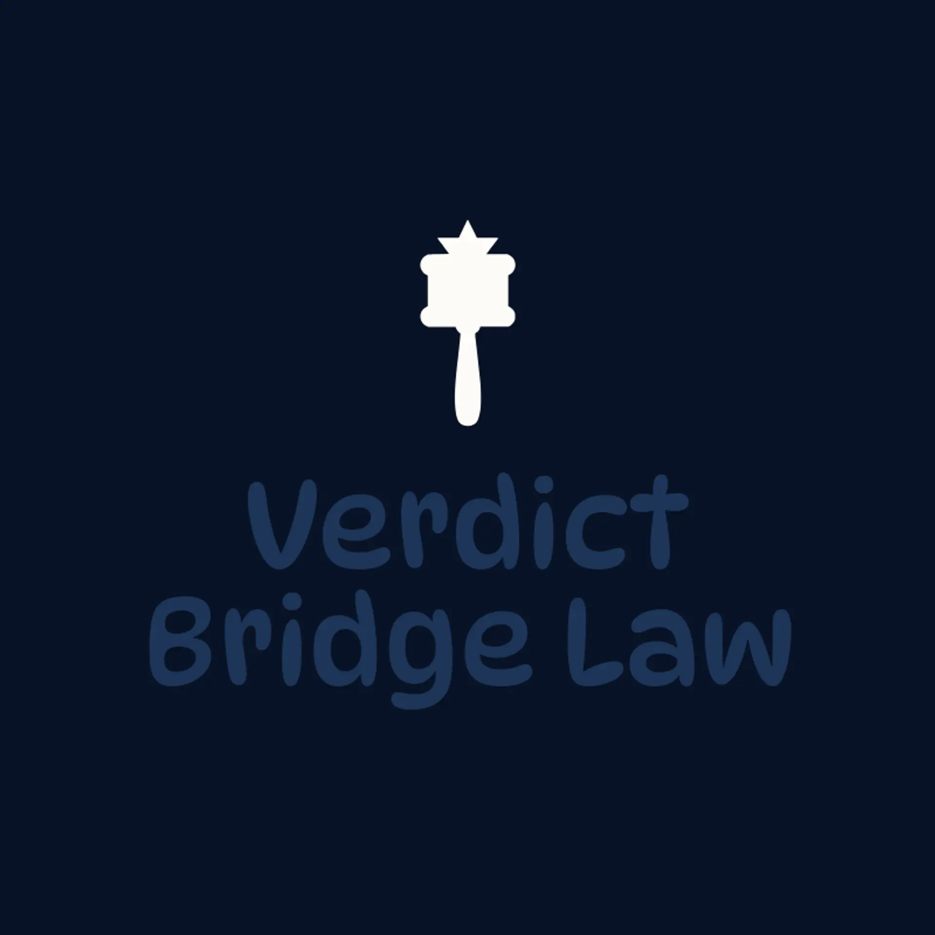 Verdict Bridge Law logo for justice