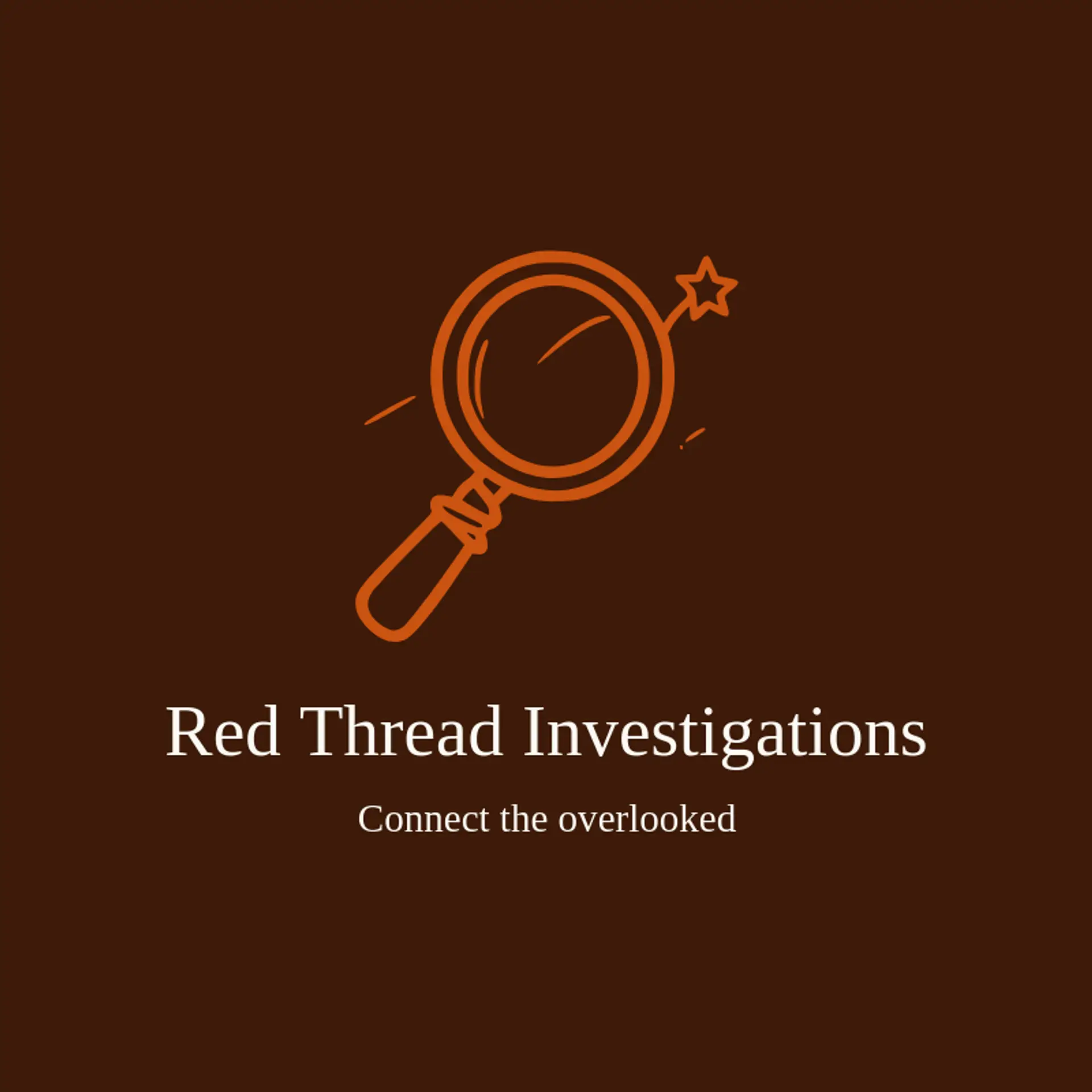 Red Thread Investigations logo for crime