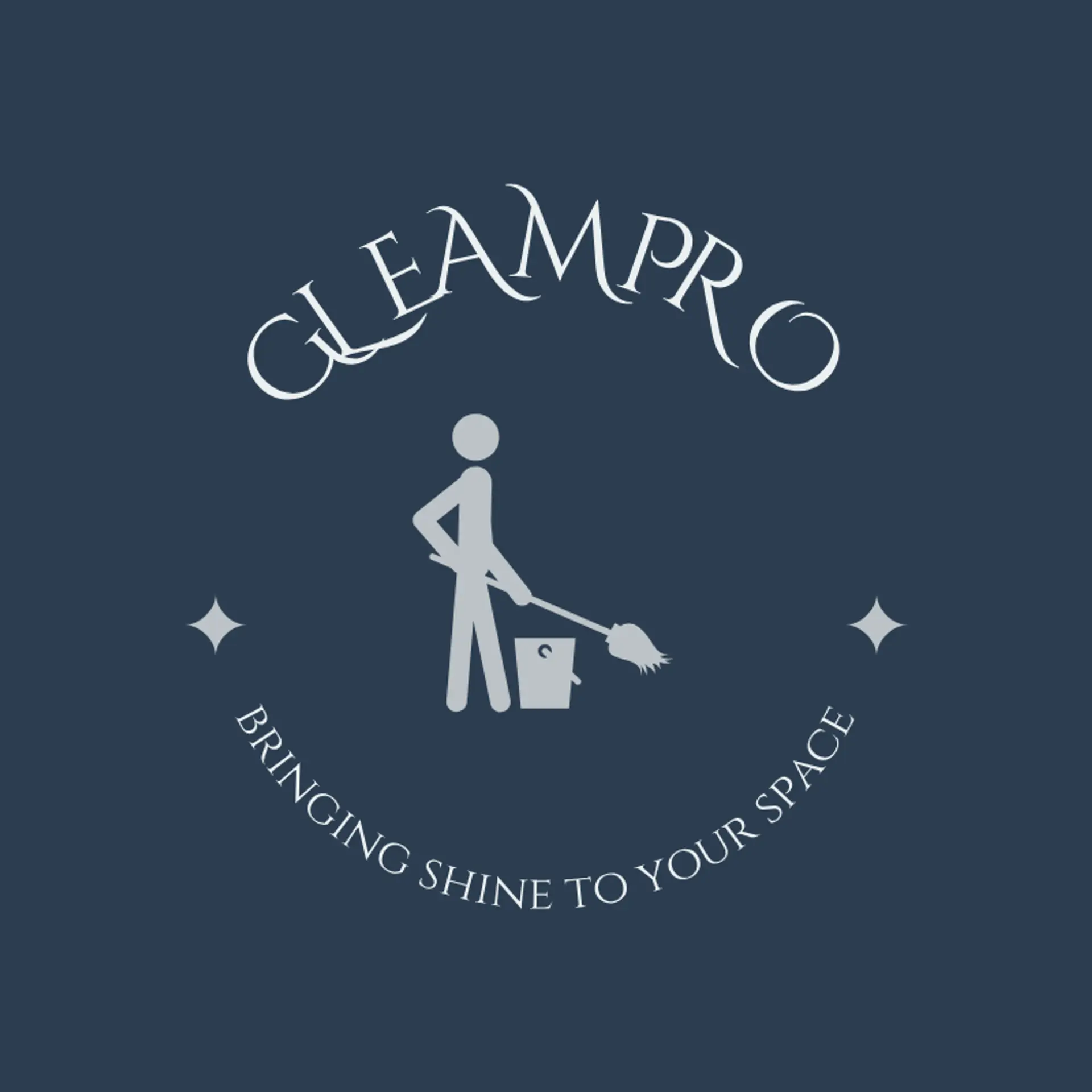 GleamPro logo for cleaning
