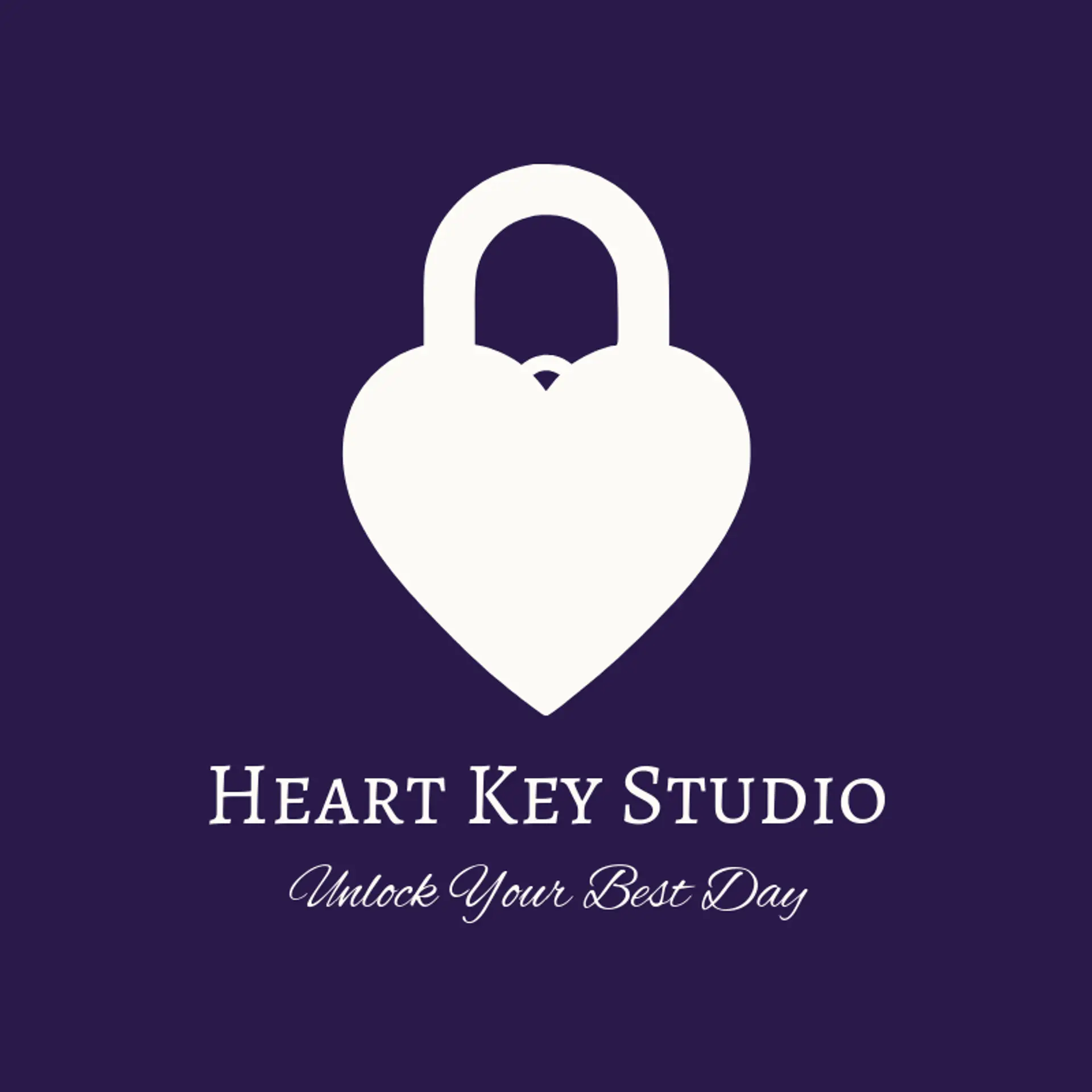 Heart Key Studio logo for matrimony