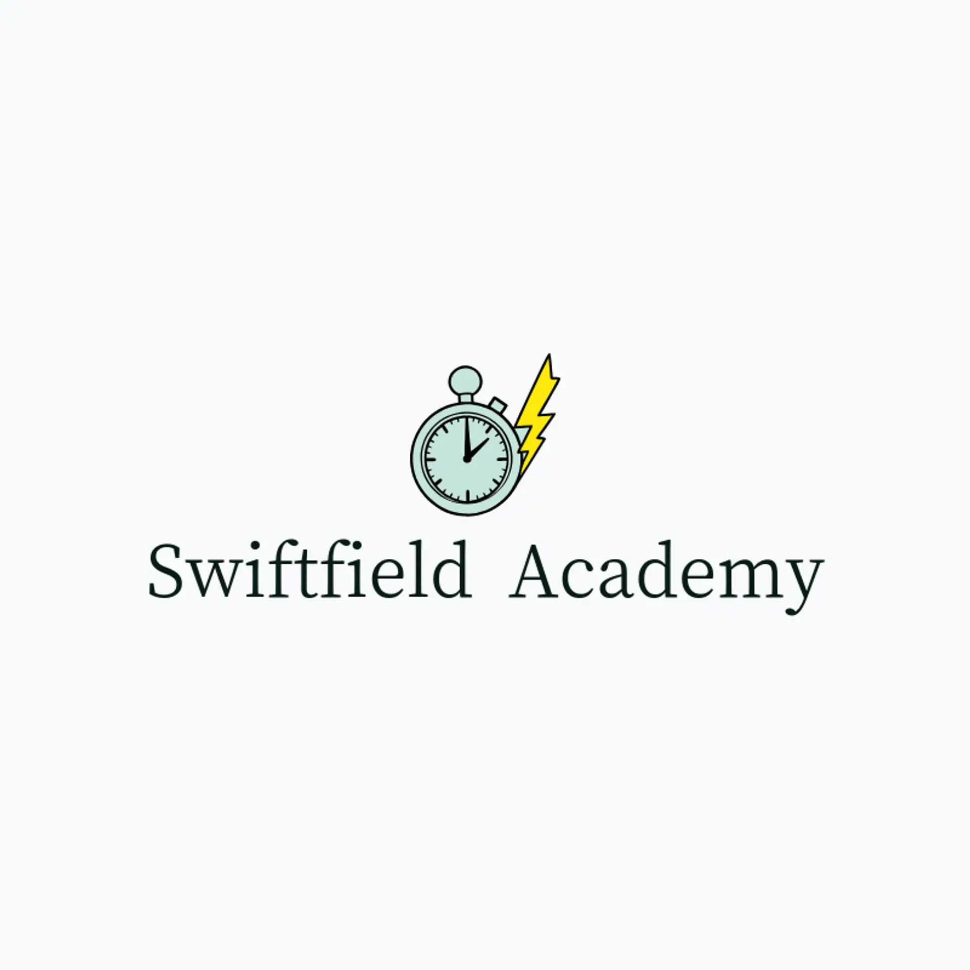 Swiftfield Academy logo for track
