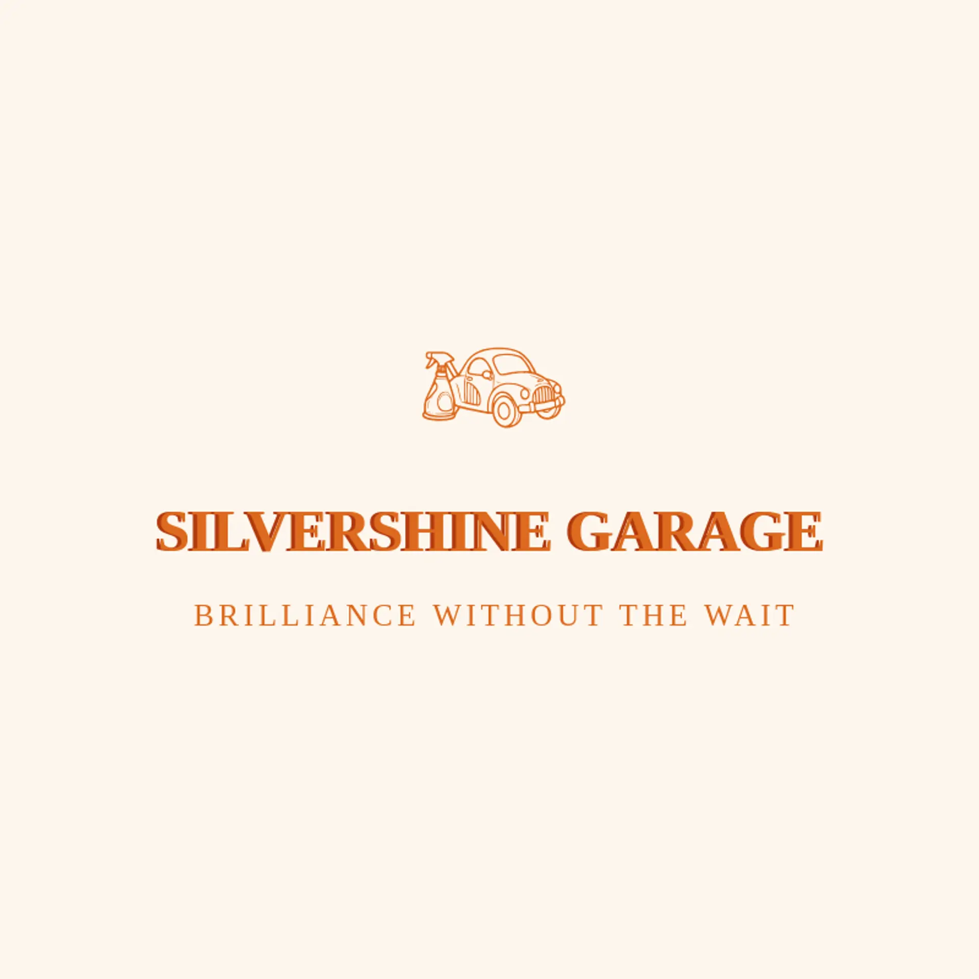 Silvershine Garage logo for mobile detailing