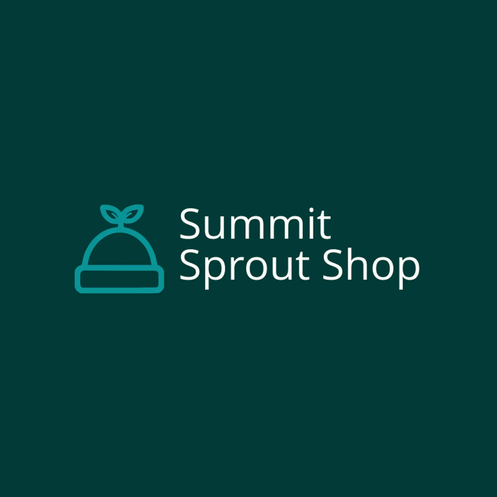 Summit Sprout Shop logo for beanie