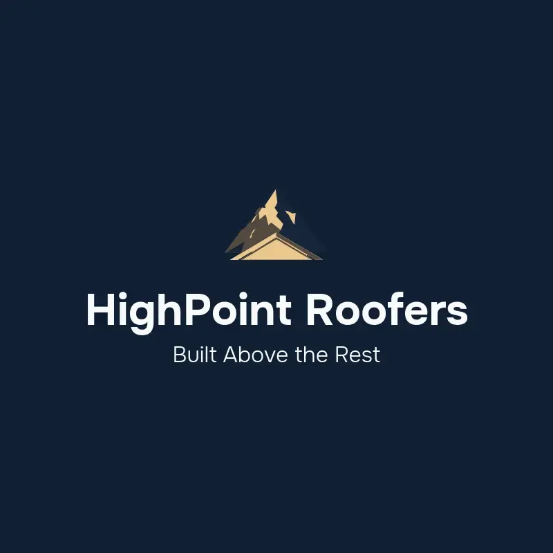 The roofing name HighPoint Roofers as a branded logo with a color icon
