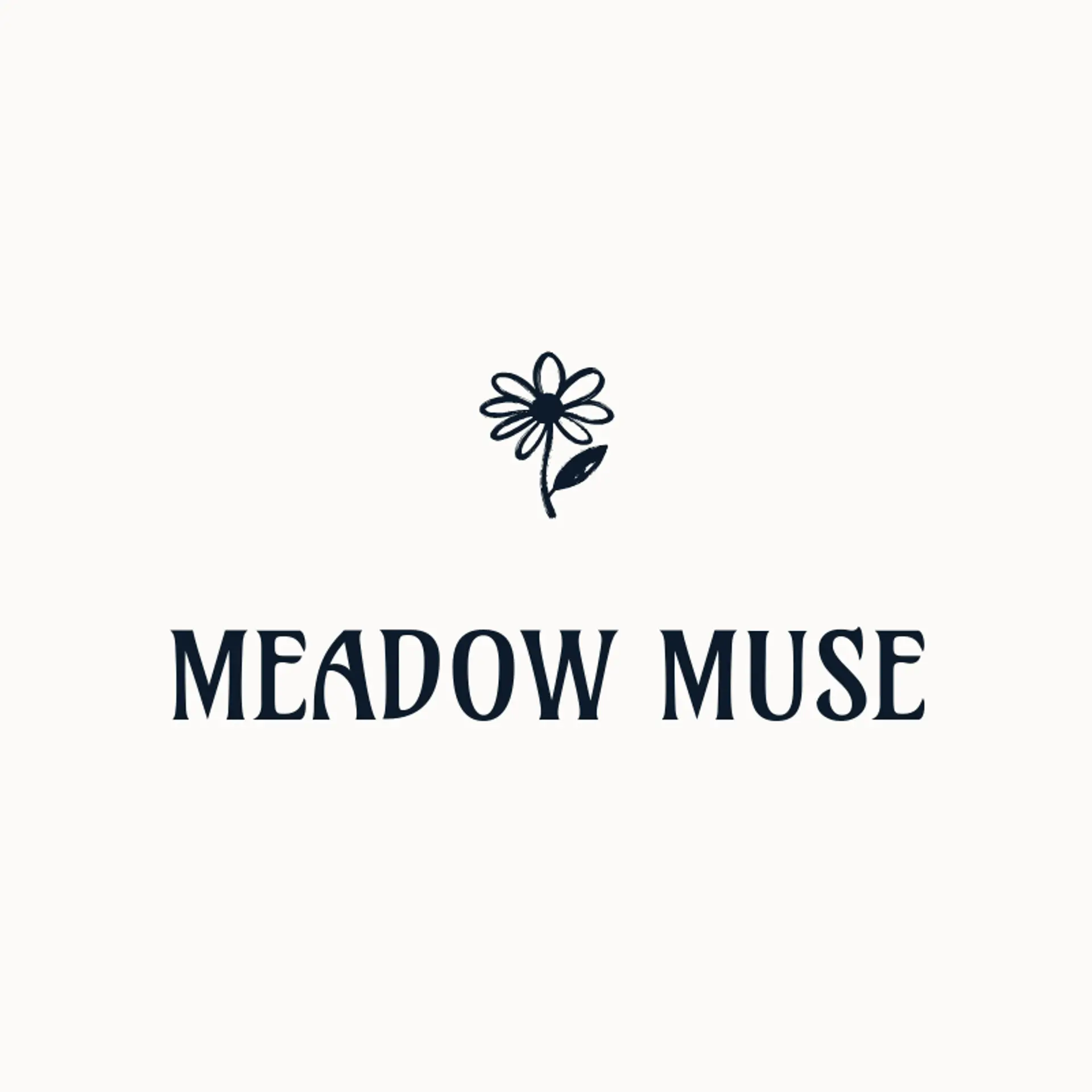 Meadow Muse logo for flower