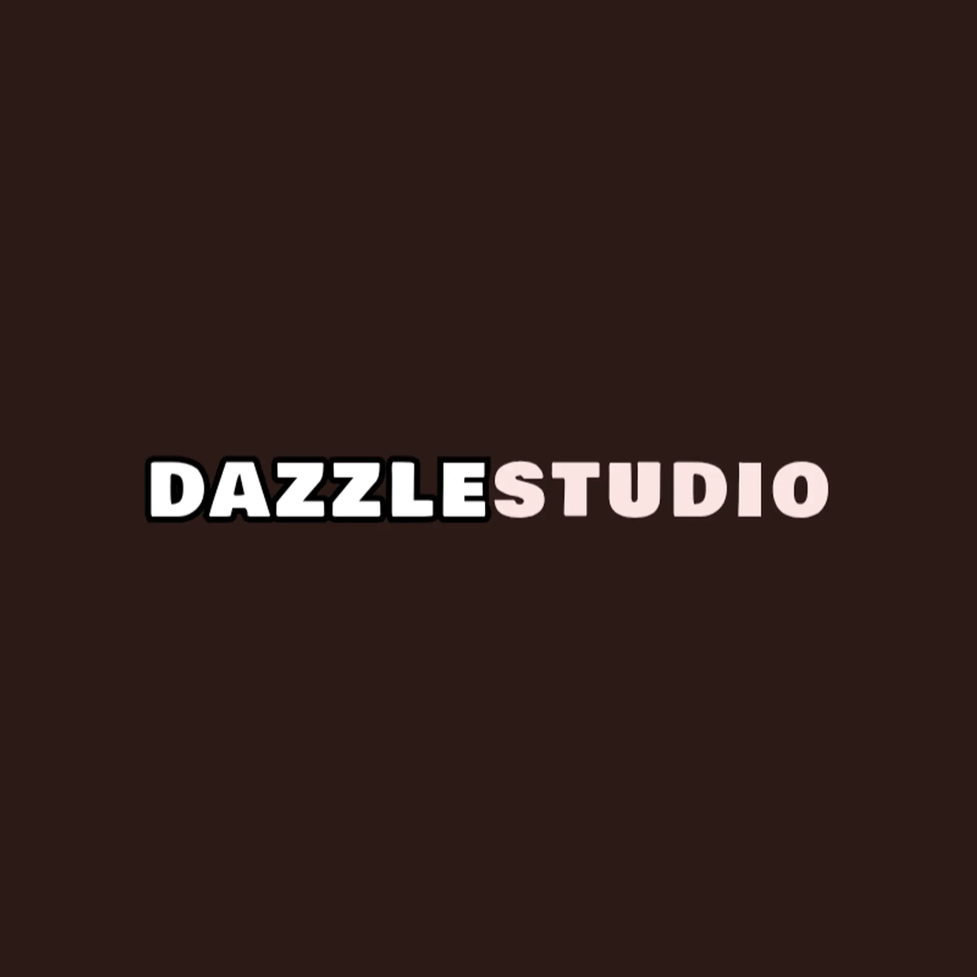 Dazzle Studio logo for beauty salon