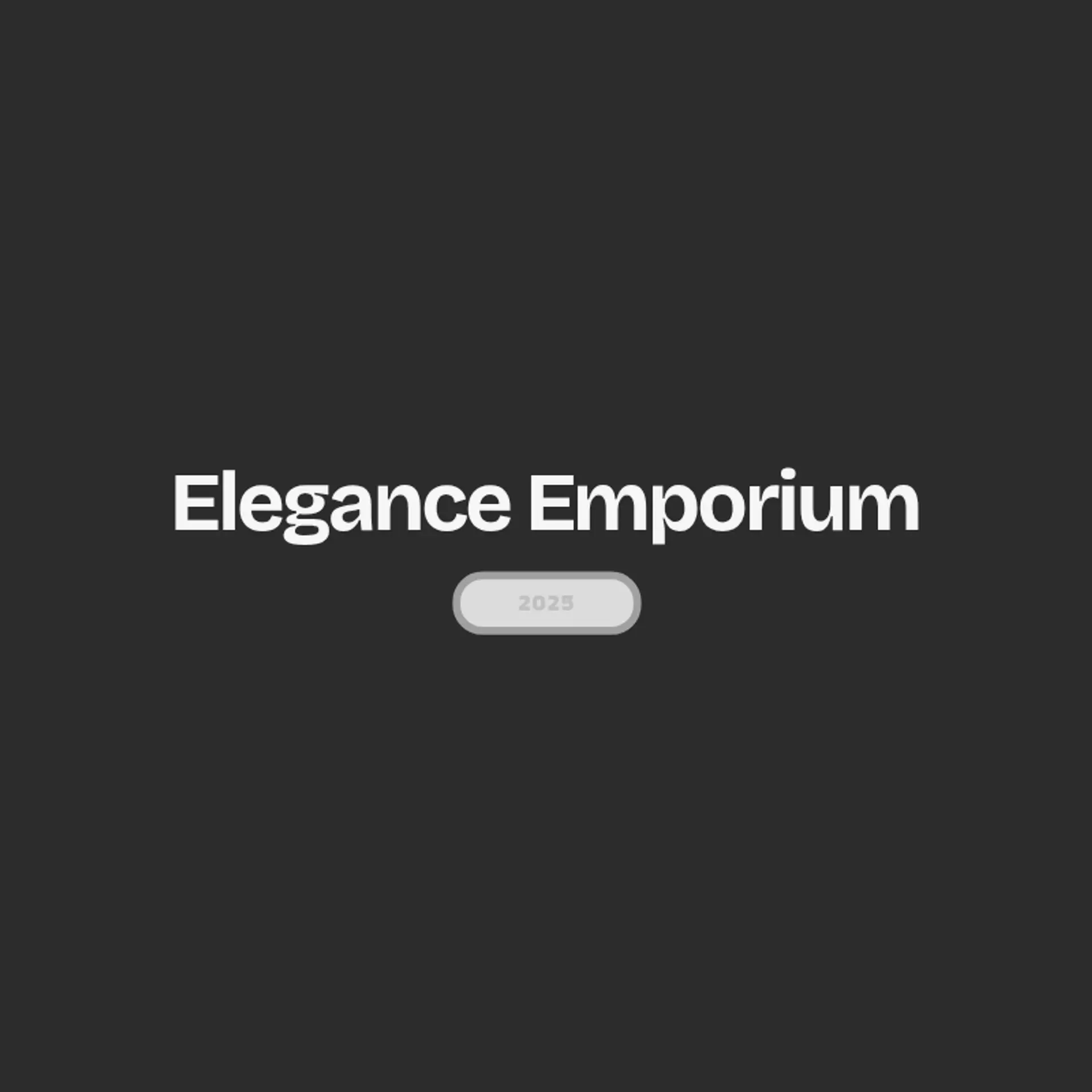 Elegance Emporium logo for fashion wear