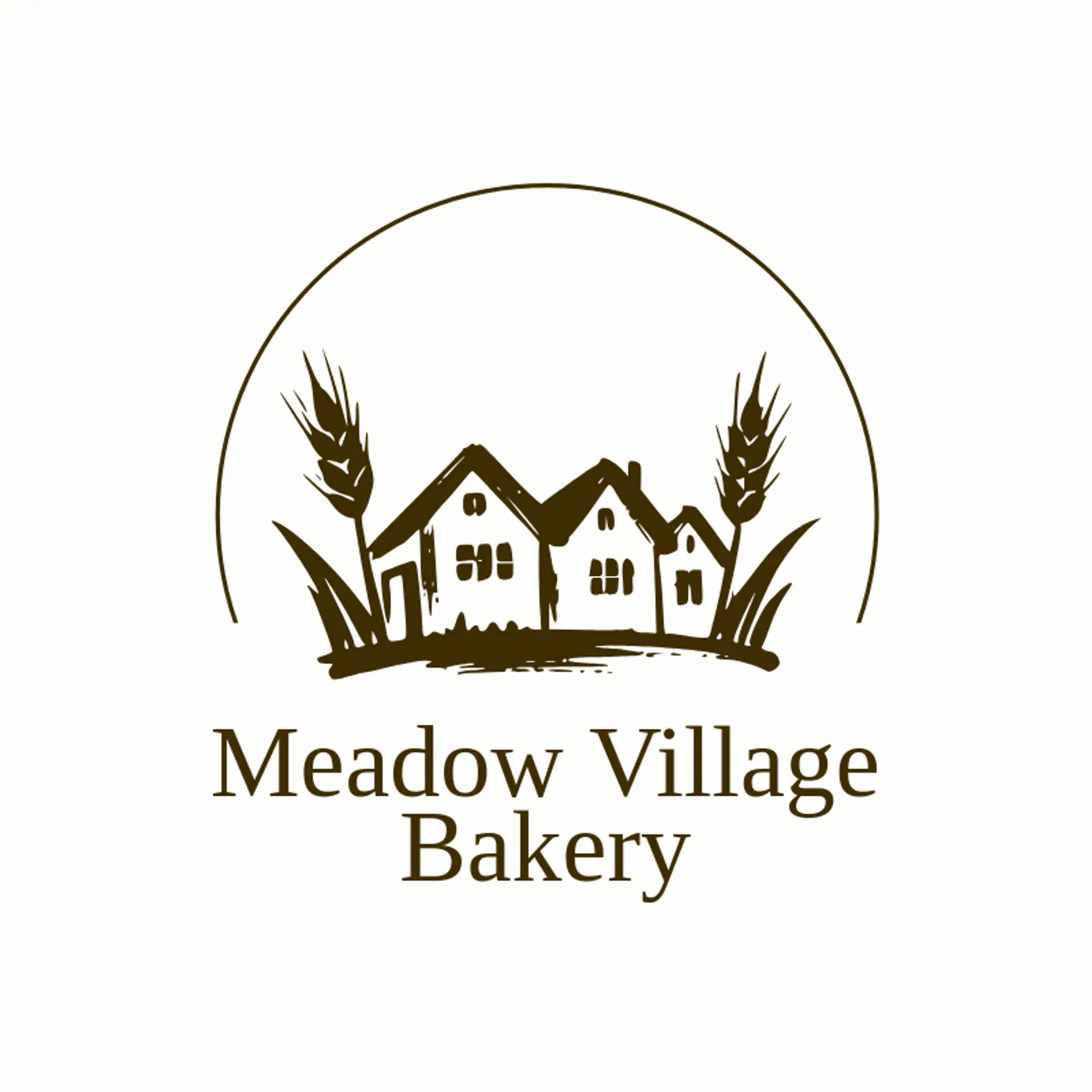 Meadow Village Bakery logo for village