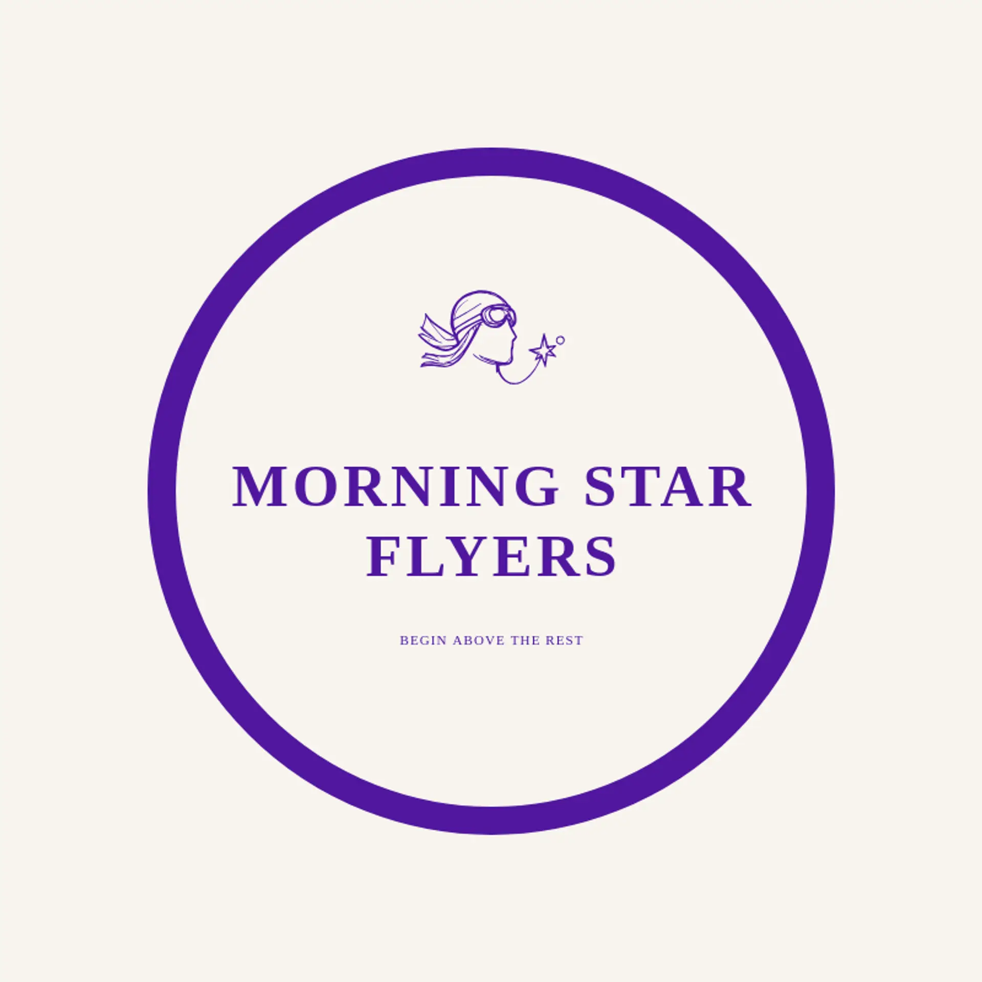 Morning Star Flyers logo for aviator