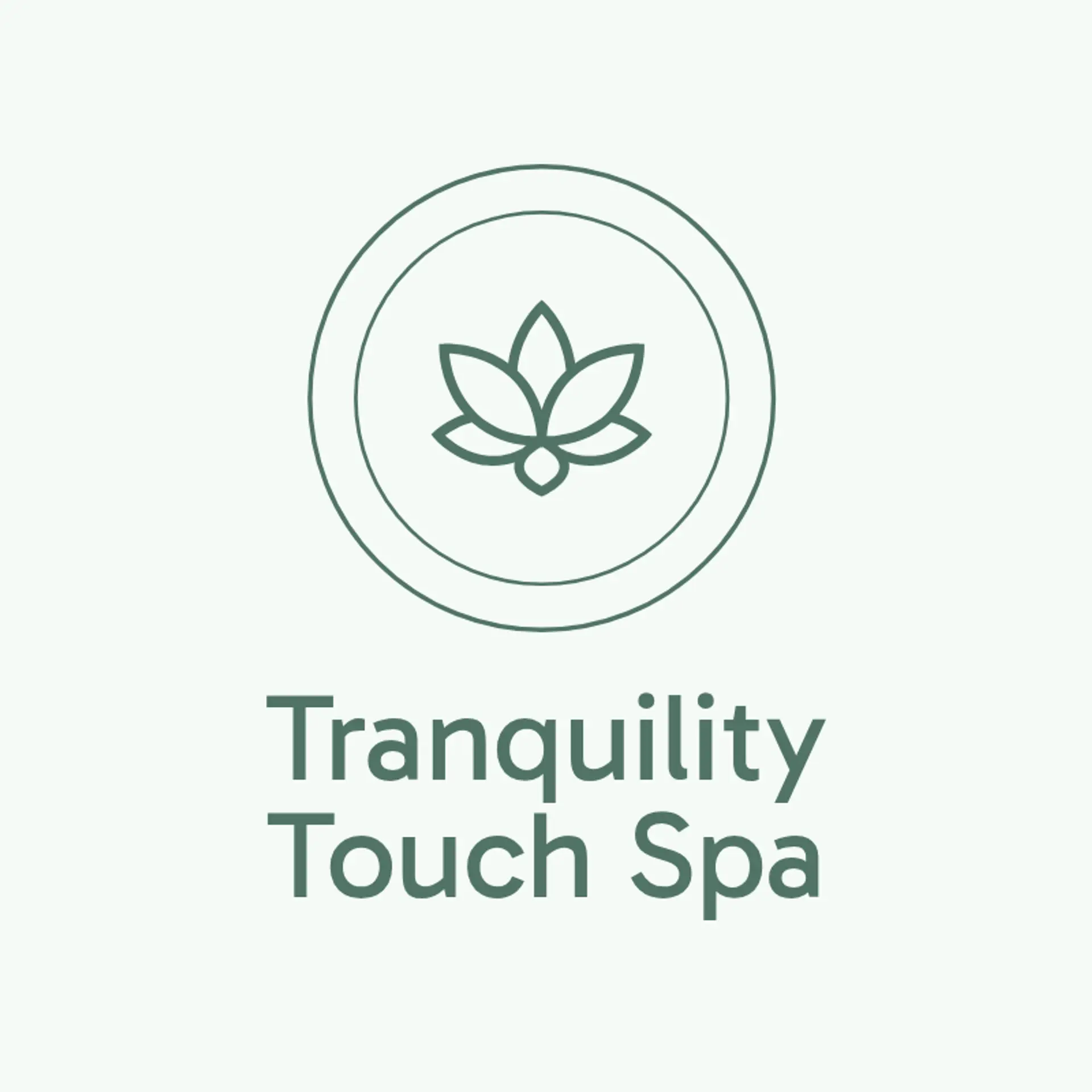 Serenity Wellness Spa logo for massage spa
