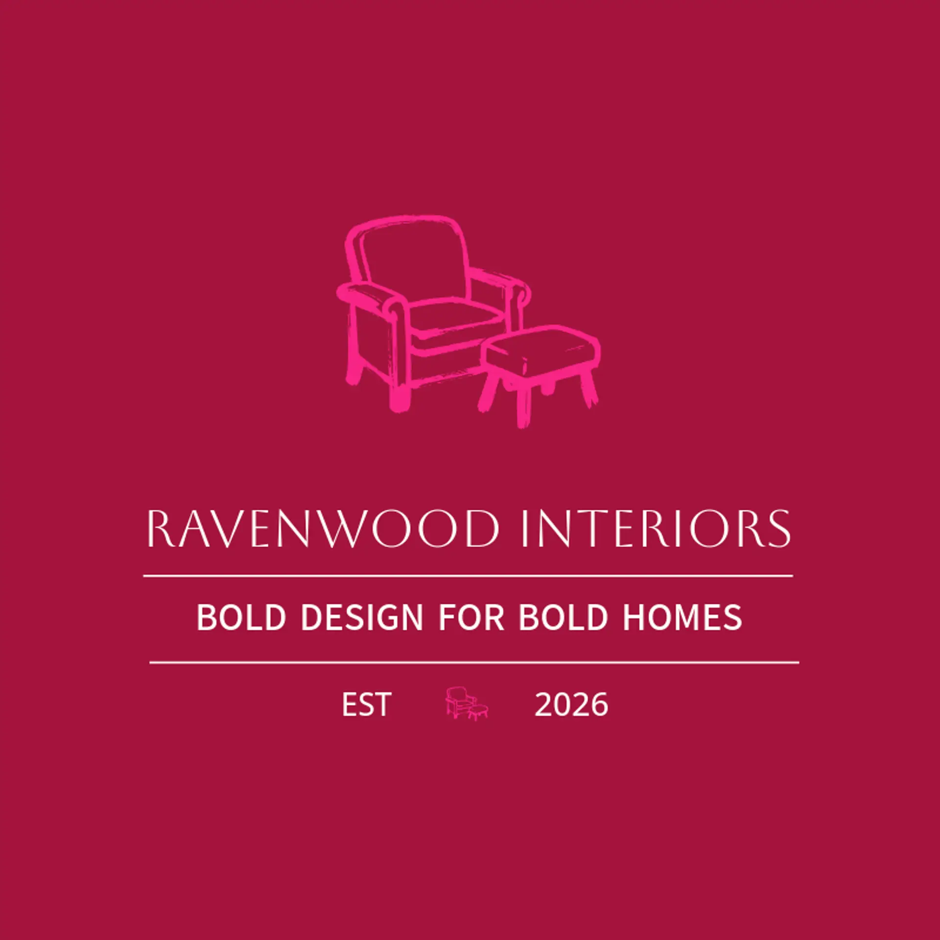 Ravenwood Interiors logo for furniture