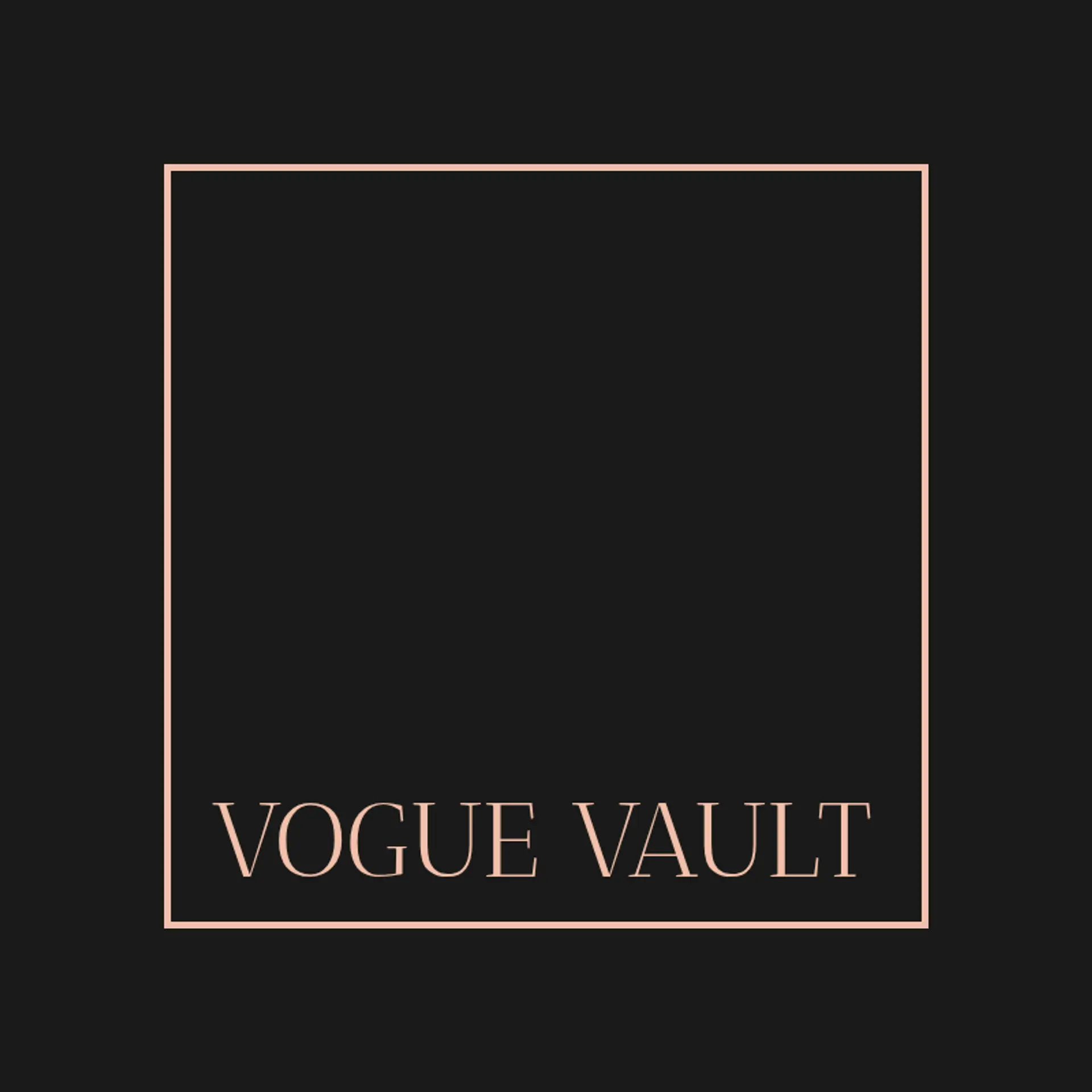 Vogue Vault logo for beauty fashion