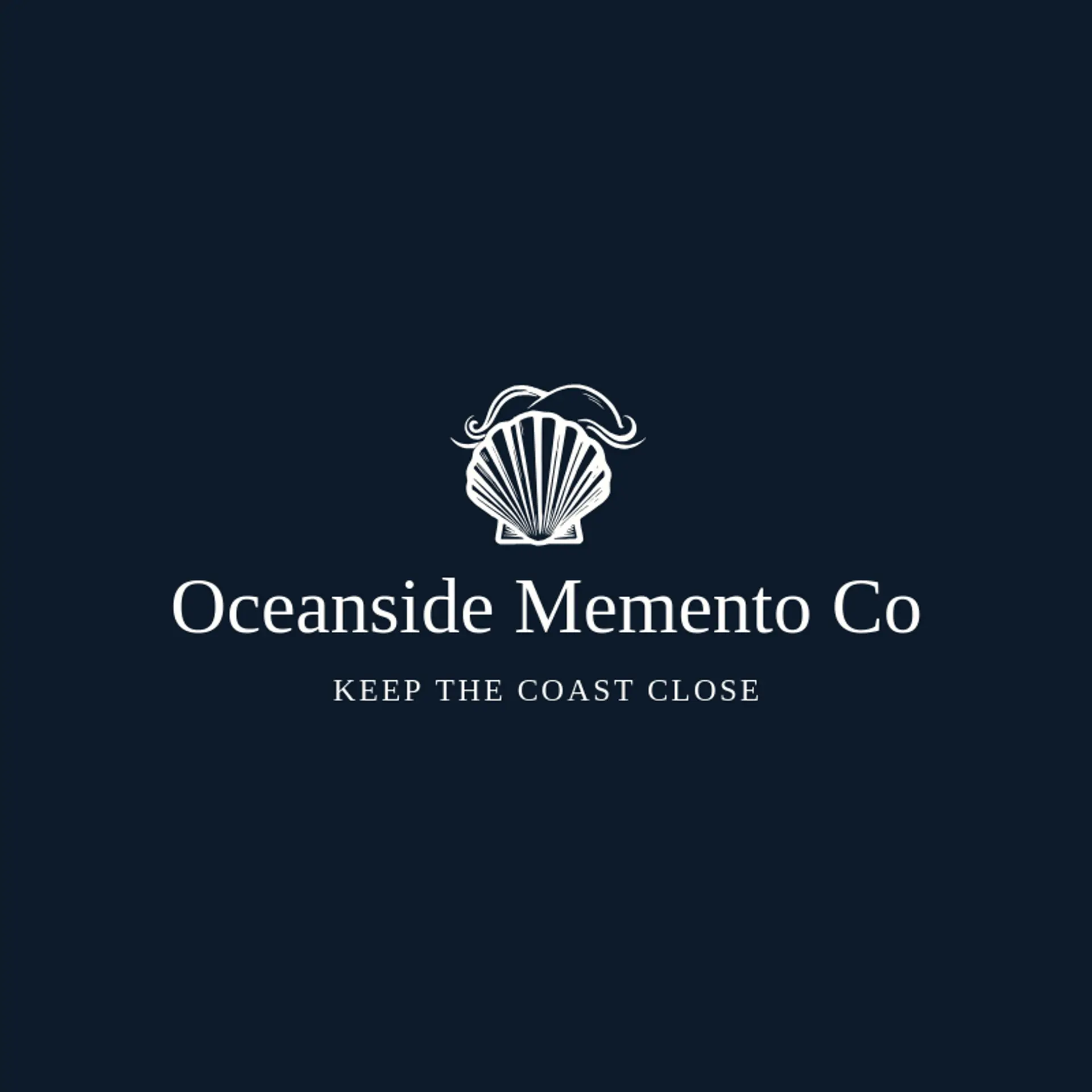 Oceanside Memento Co logo for shell