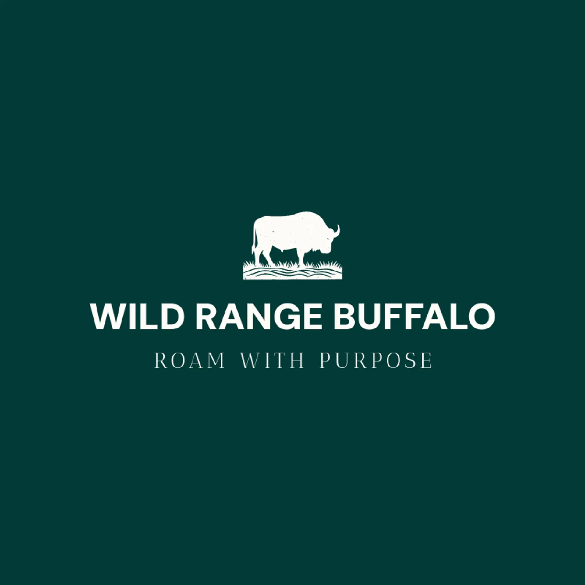 Wild Range Buffalo logo for buffalo