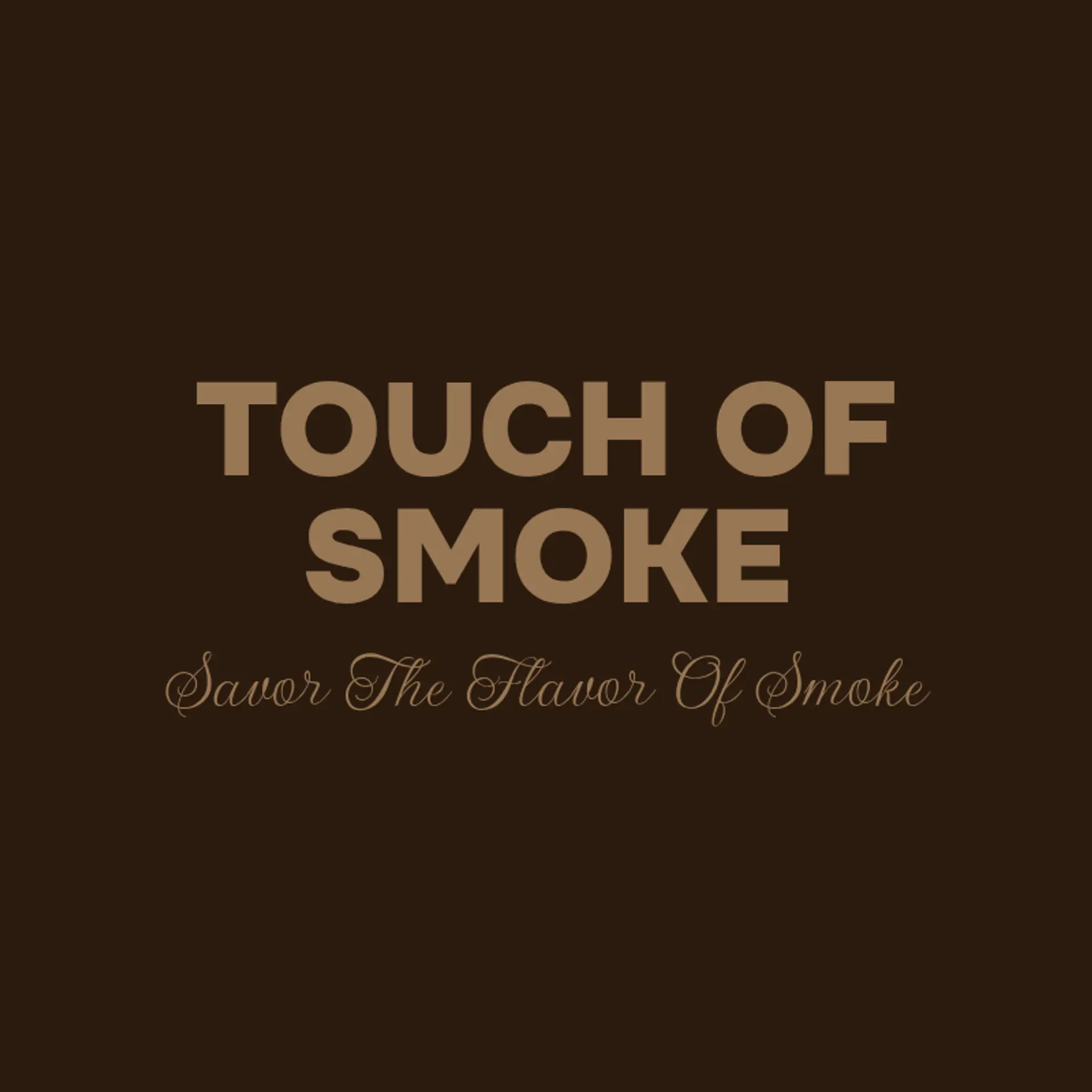 Touch of Smoke logo for bbq restaurant
