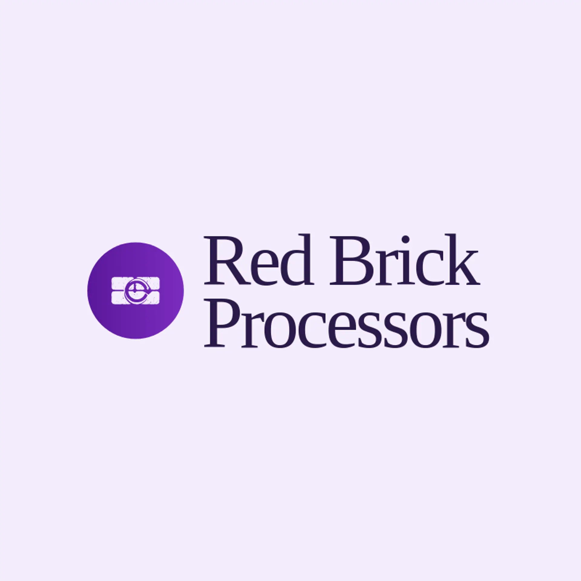 Red Brick Processors logo for industry
